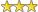 3 étoiles 3 étoiles
