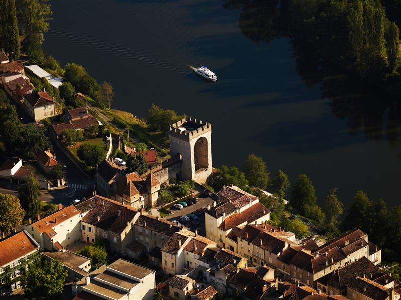 Le nord du quartier historique de Cahors