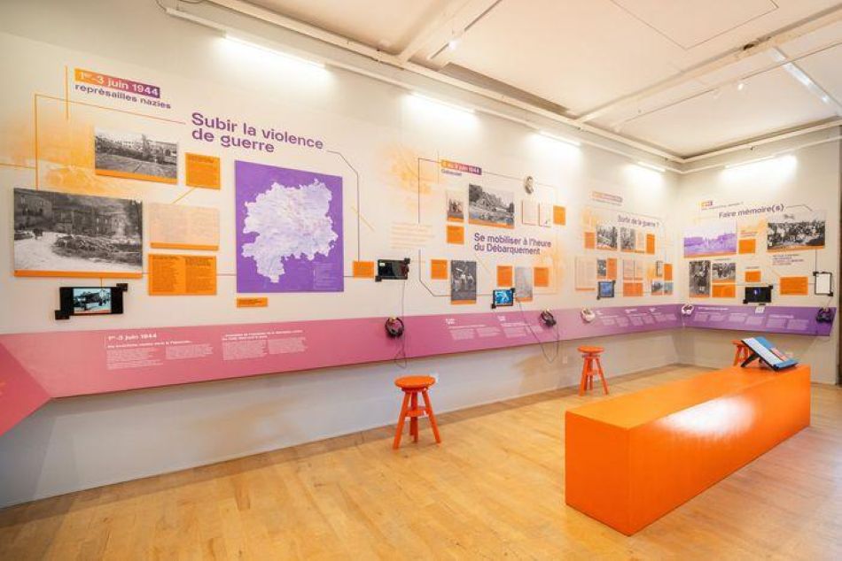 Figeac se souvient, exposition 1944 en Pays figeacois : un territoire face à la guerre"