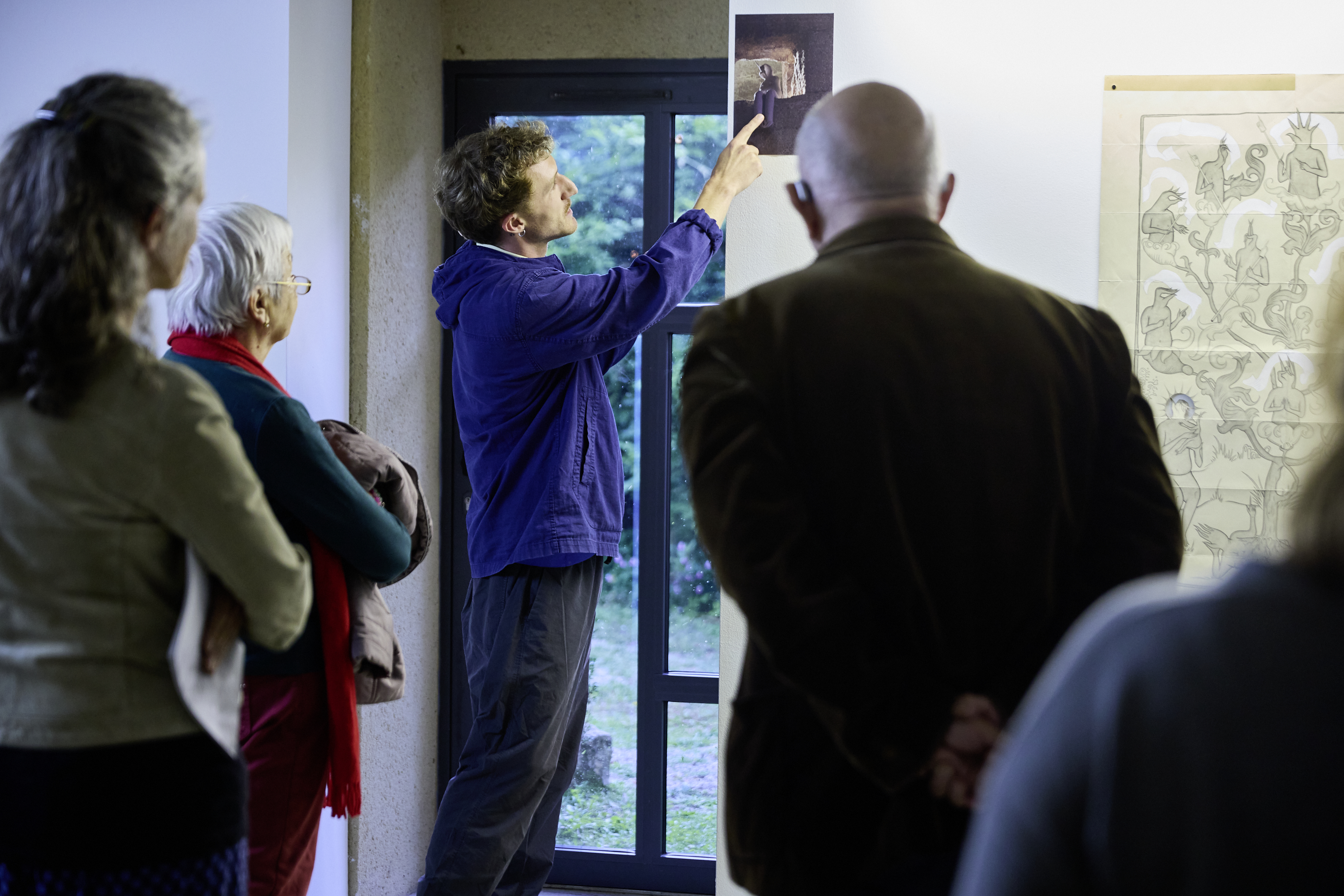 Rencontre avec les artistes en résidence "dessin" aux Ateliers des Arques