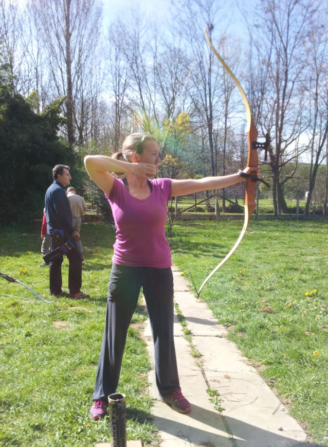 Initiation découverte Tir à l'Arc Vire sur Lot Sarah Monnier(1)