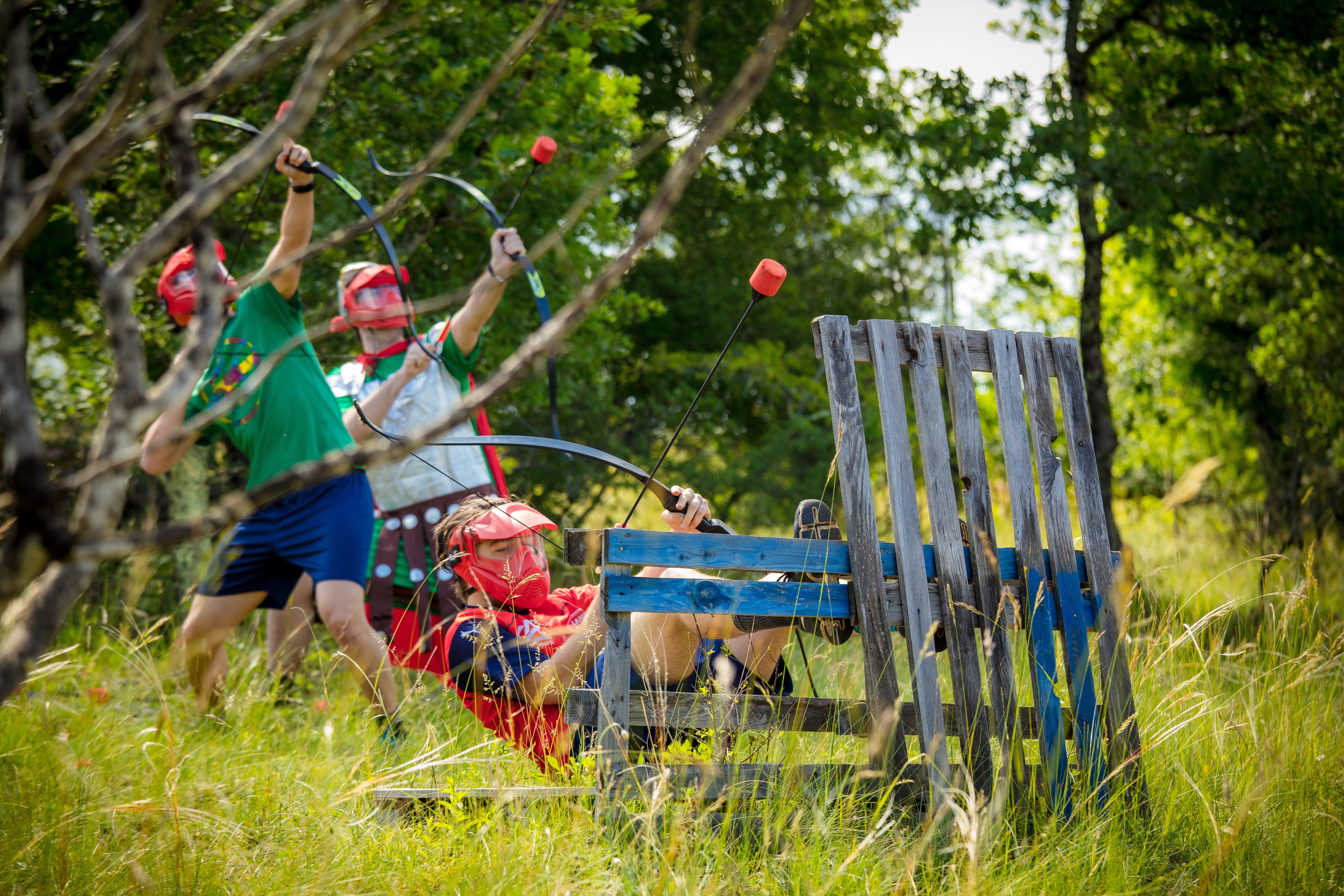 Lot of Sports ~ Mont Saint Cyr - Archery Game, Disc golf, lancer de hâche, jeux intéractifs — photo 2