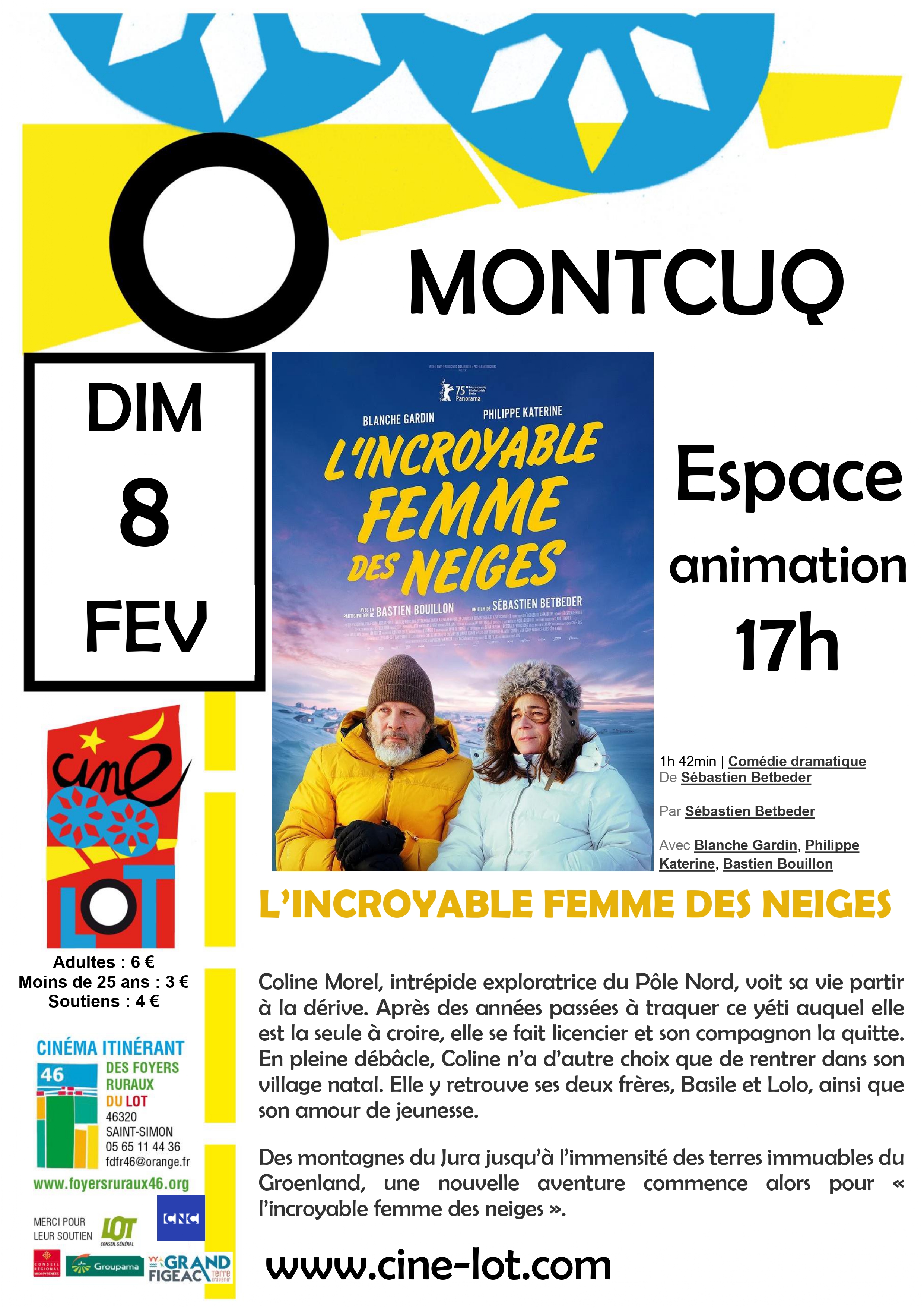 Ciné-Lot : "L'incroyable femme des neiges"
