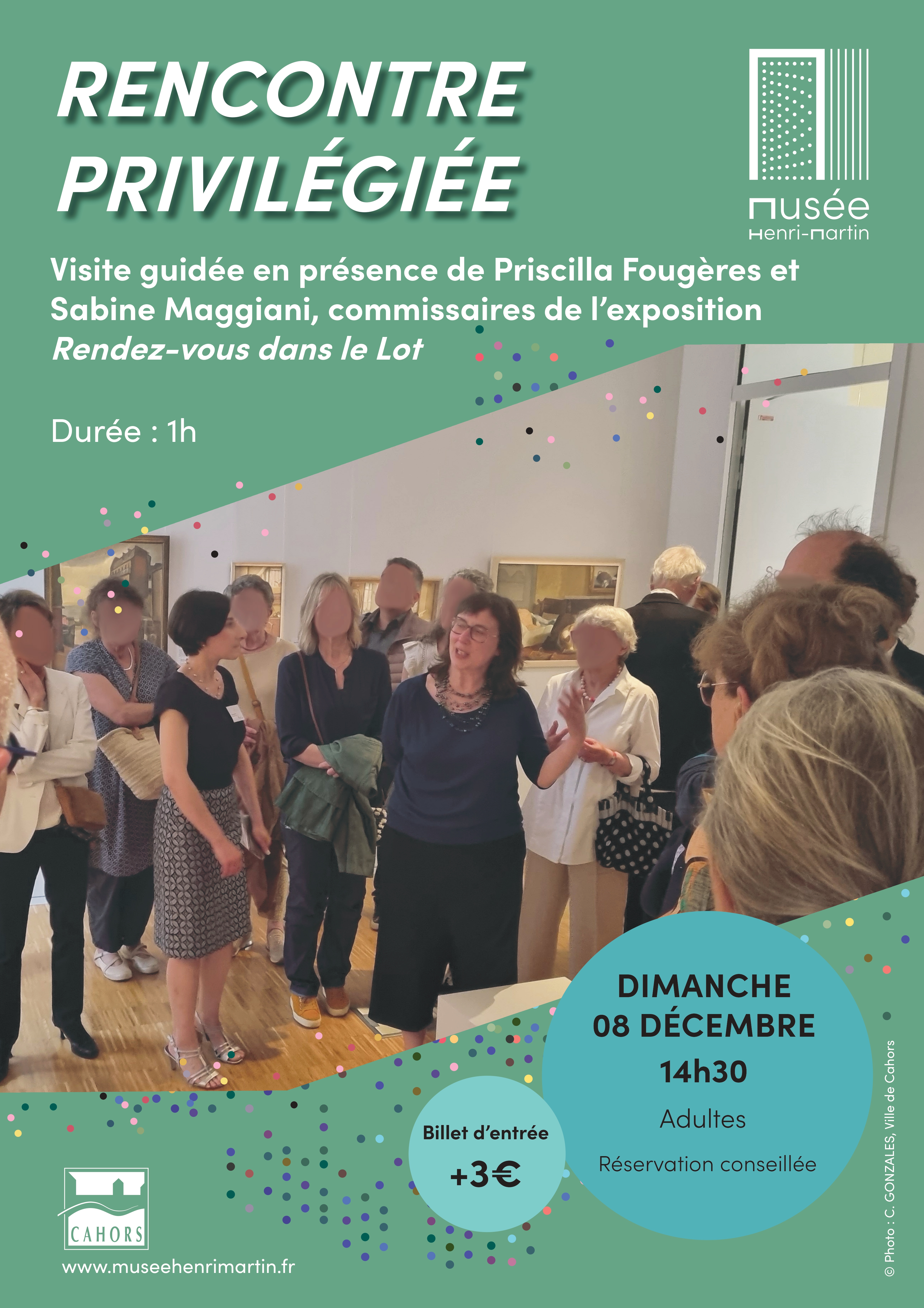 Rencontre privilégiée au musée Henri-Martin
