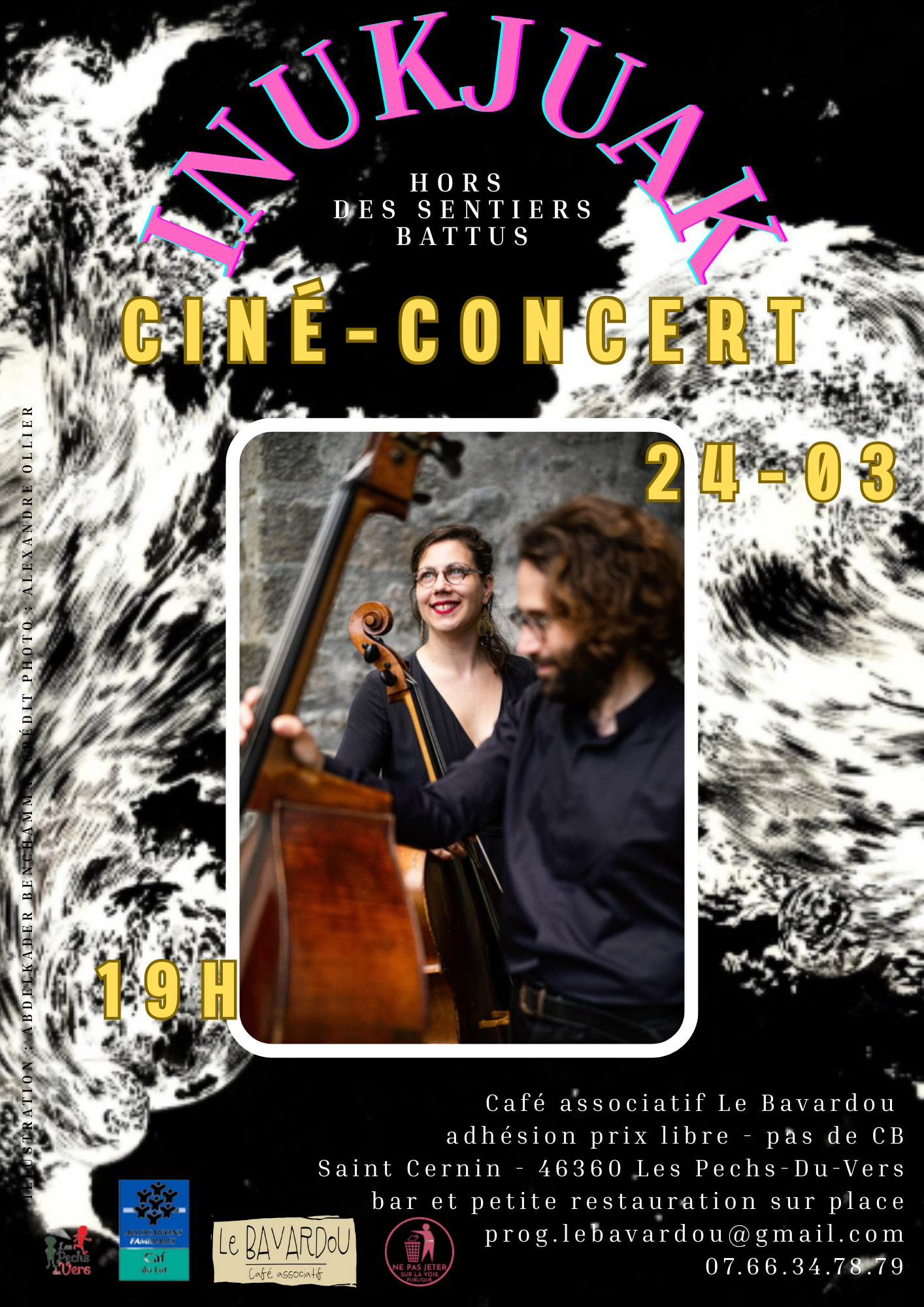 Concert au Bavardou : Chtonk