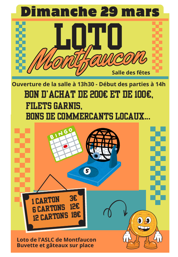 Loto à Montfaucon, Montfaucon