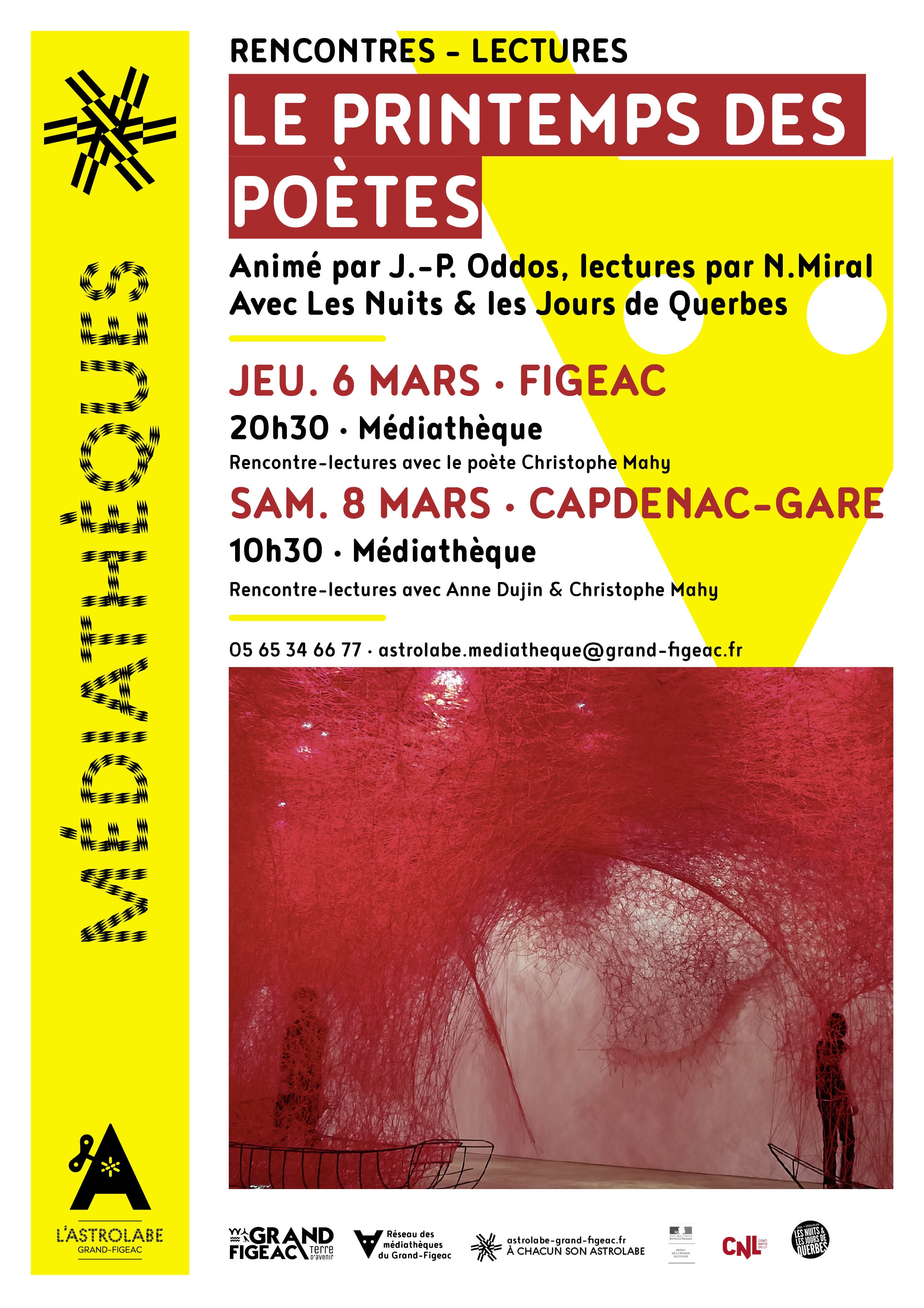 Printemps des Poètes à Figeac