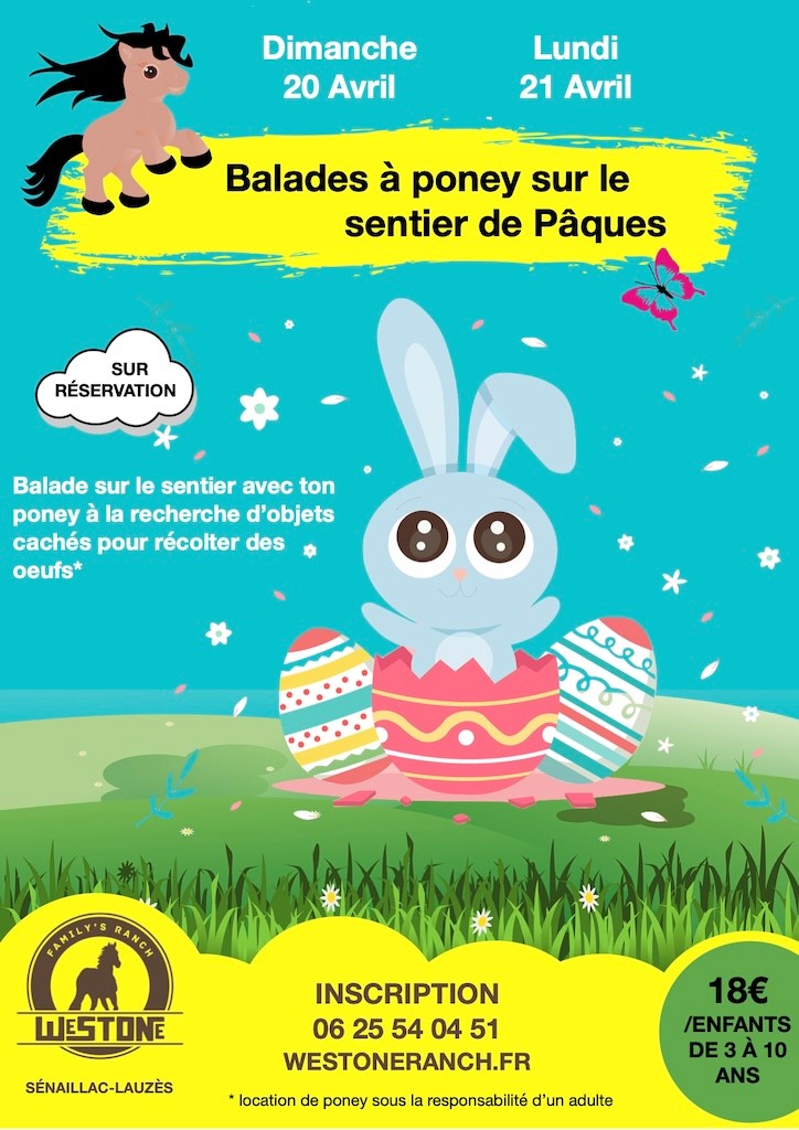 Balades à Poney sur le Sentier de Pâques