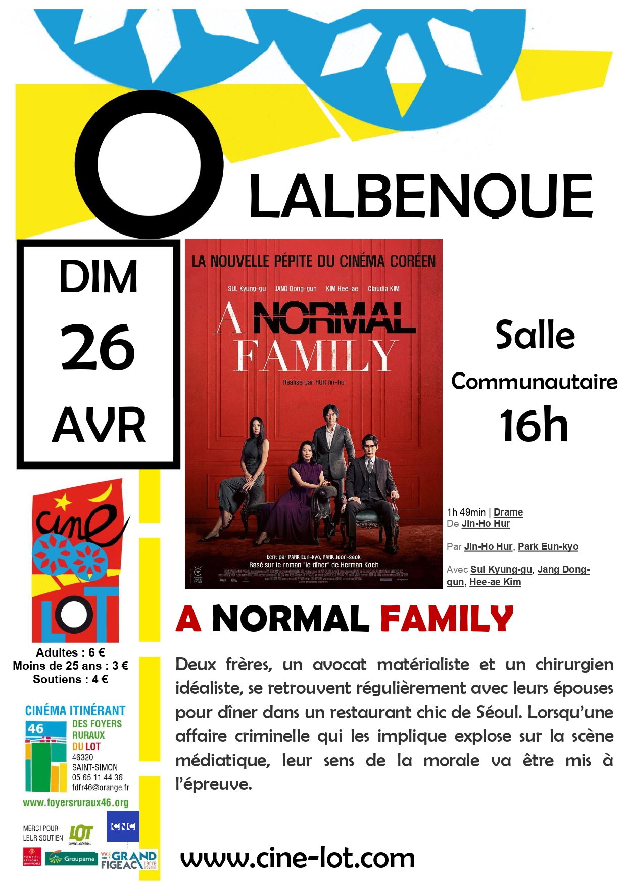 Ciné-Lot : "A normal family"