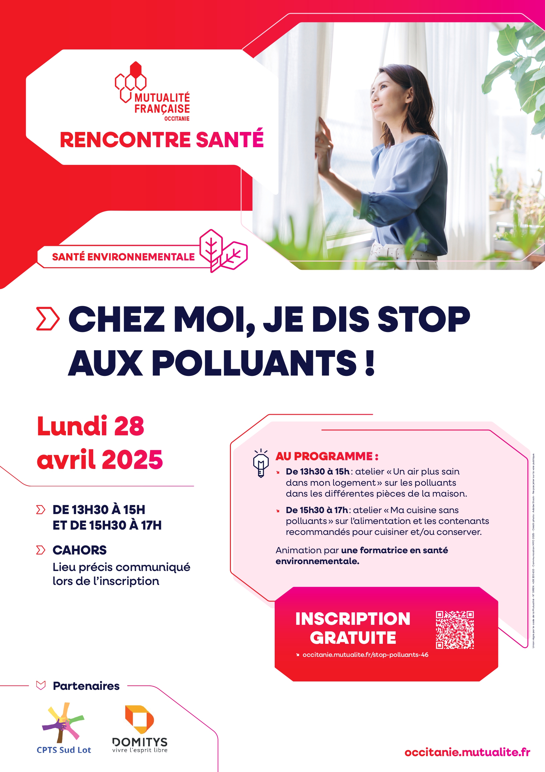 Rencontre Santé : "Chez moi, je dis stop aux polluants"