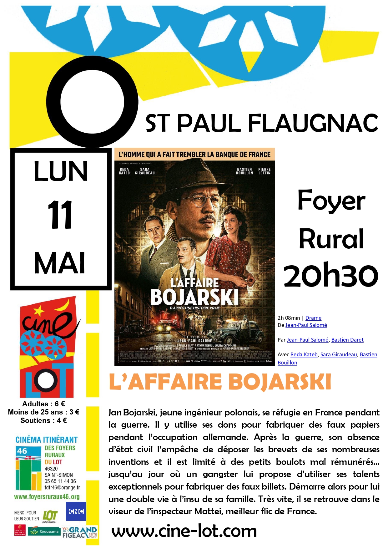 Ciné-Lot : "L'affaire Bojarski"