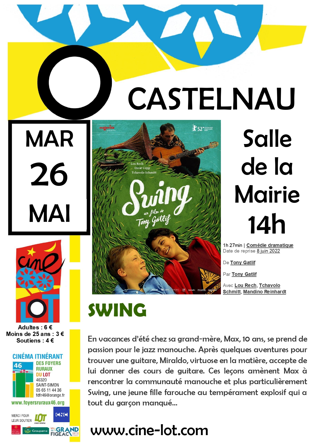 Ciné-Lot : "Swing"
