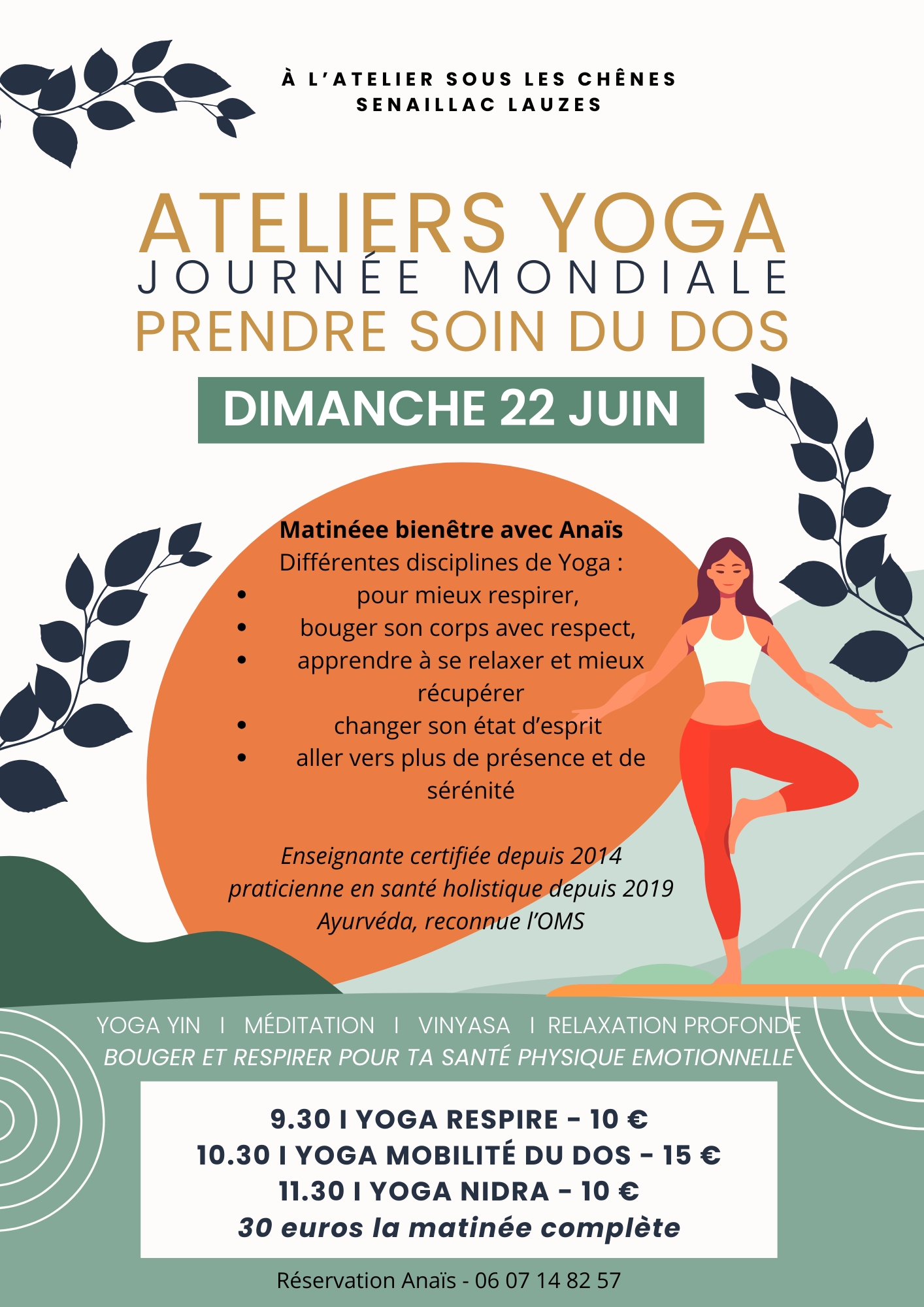 Ateliers Yoga