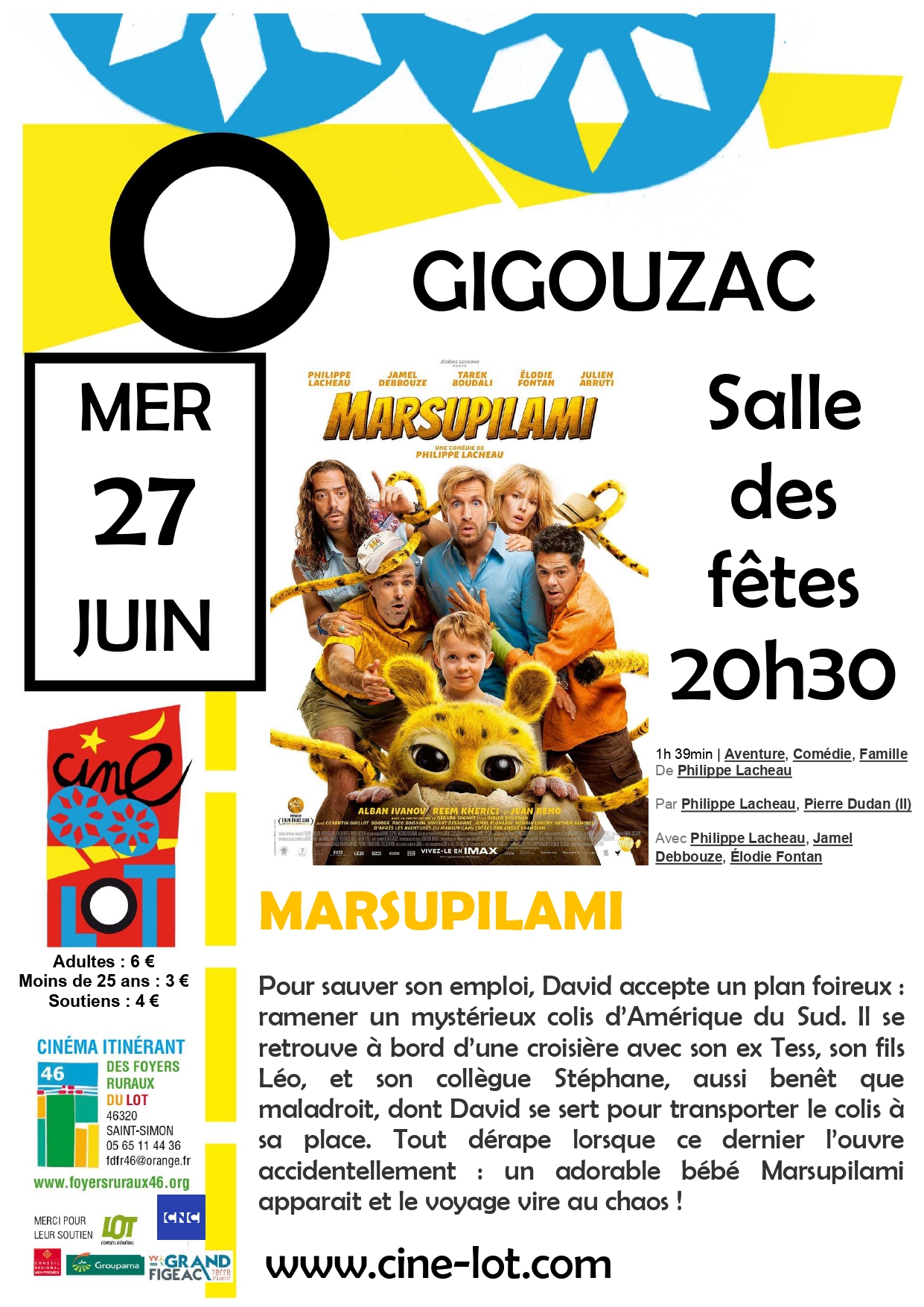 Ciné-Lot : "Marsupilami"