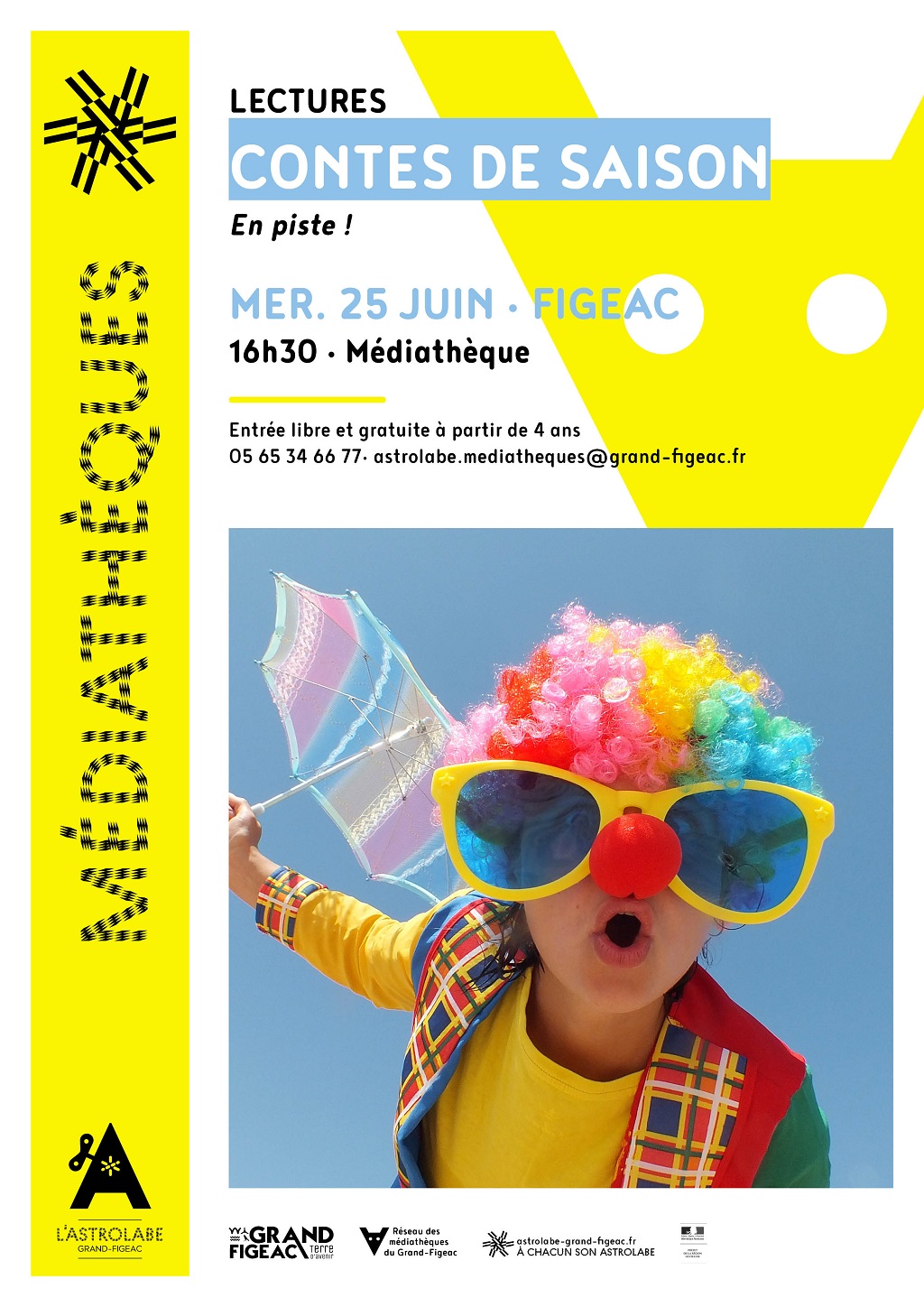 Contes de saison en piste ! à la médiathèque de Figeac