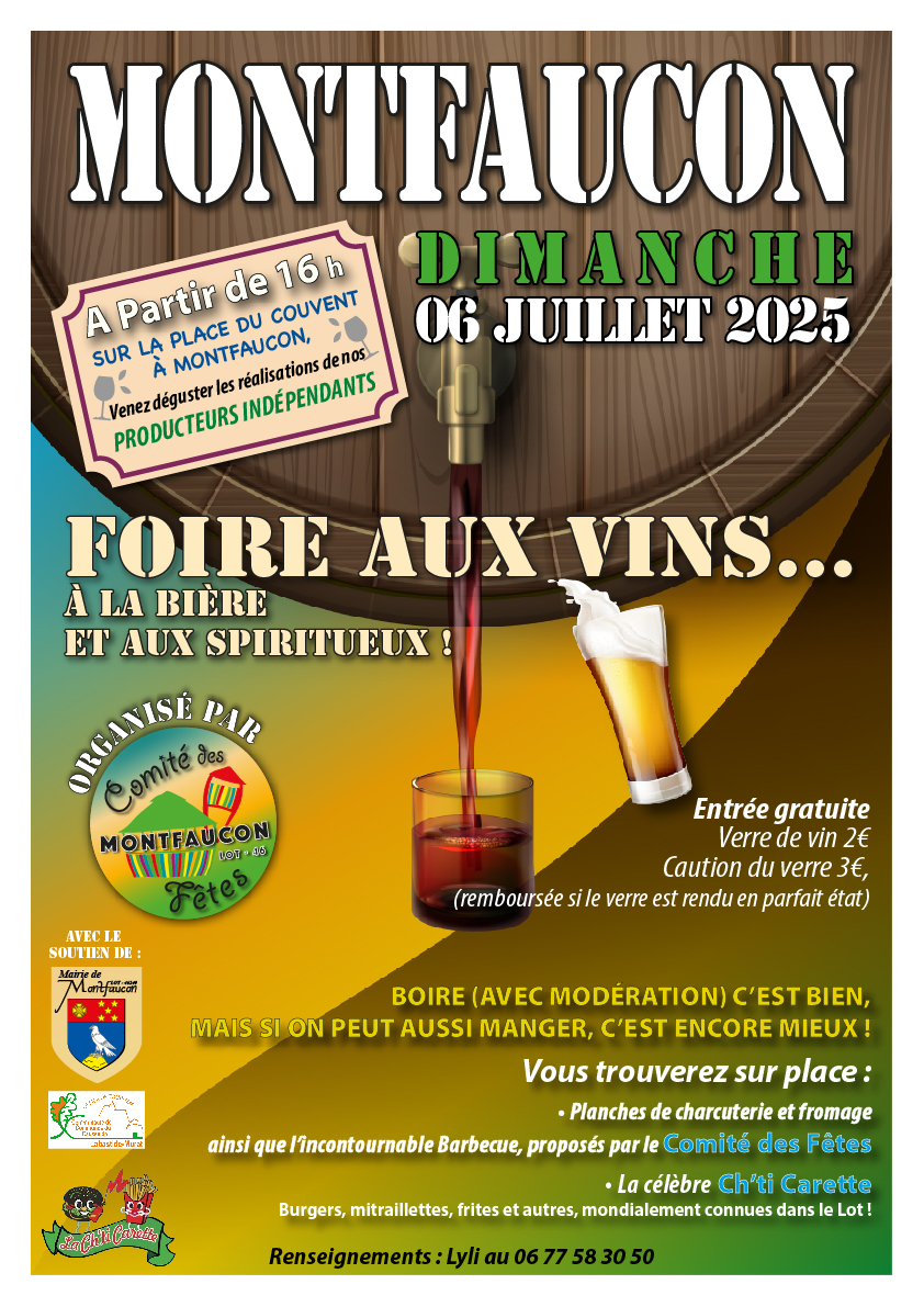 Foire aux vins, à la bière et aux spiritueux, Montfaucon - photo 2