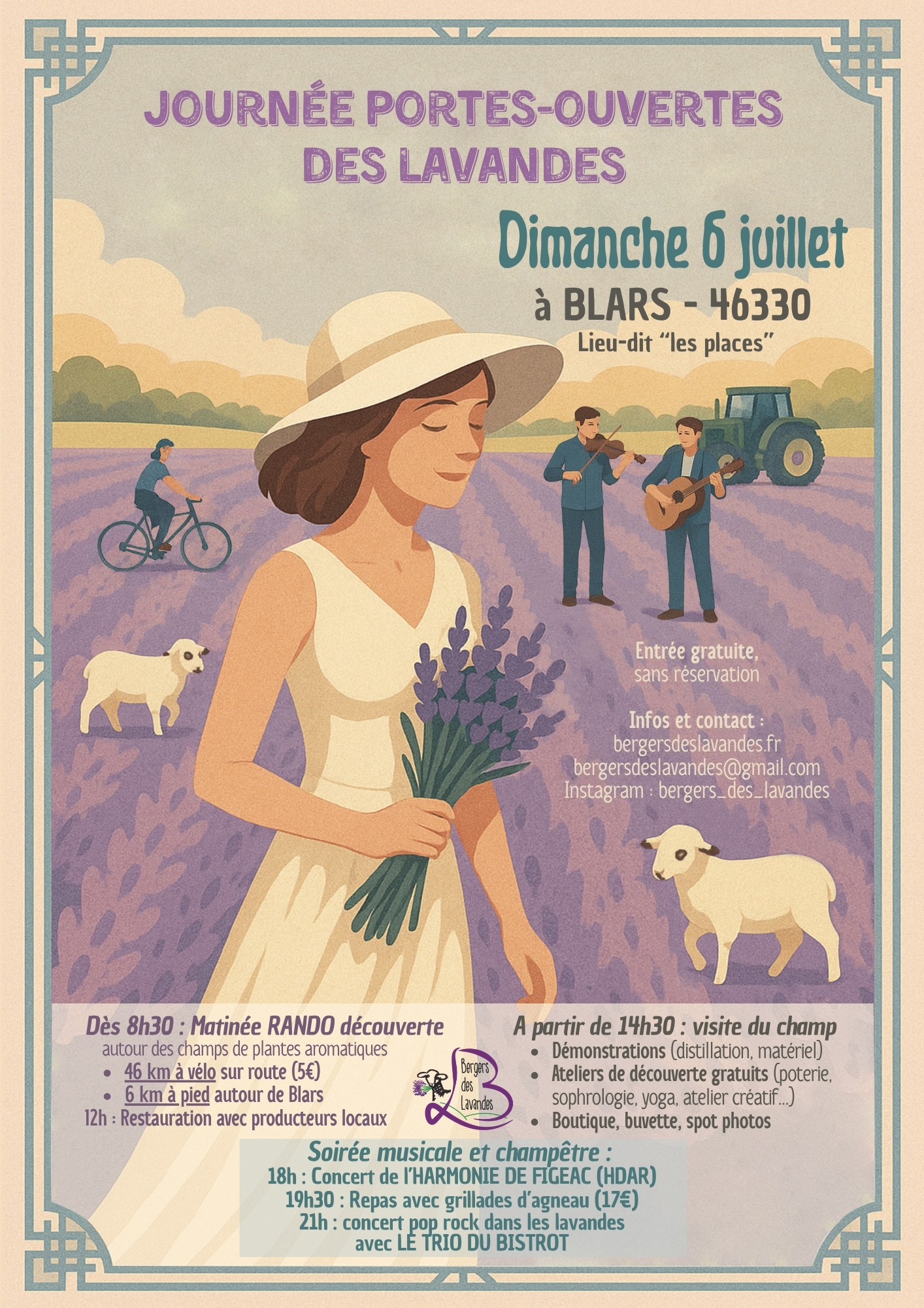 Soirée Concerts à l'occasion des portes ouvertes des Bergers des Lavandes, Blars - photo 3