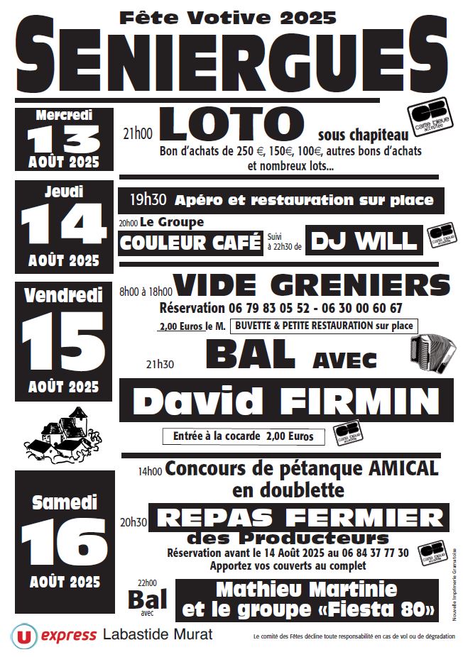 Séniergues en fête