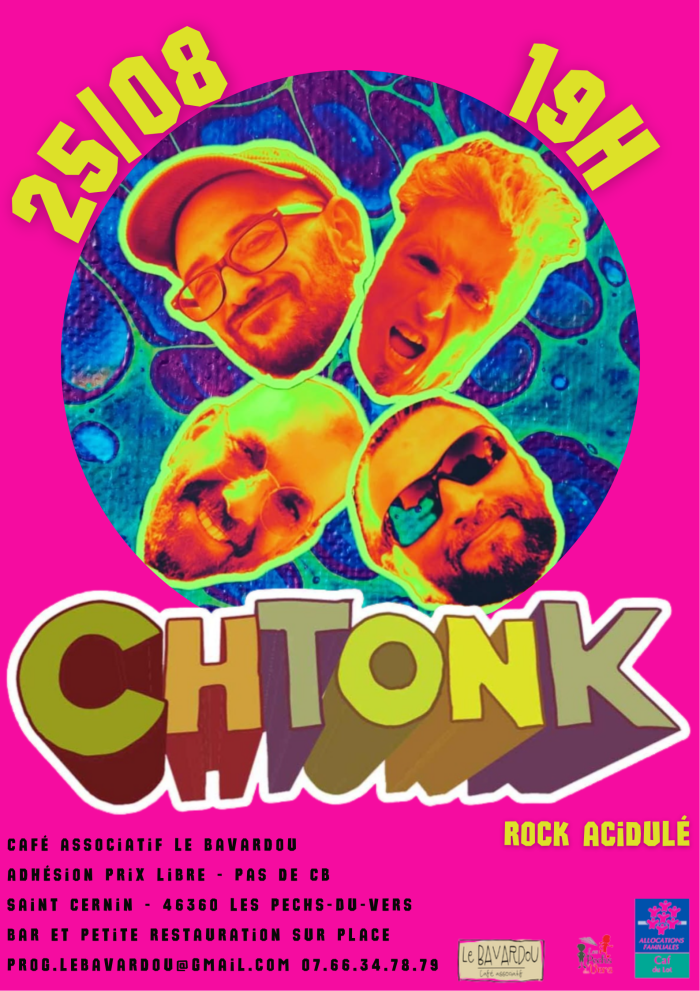 Concert au Bavardou : Chtonk