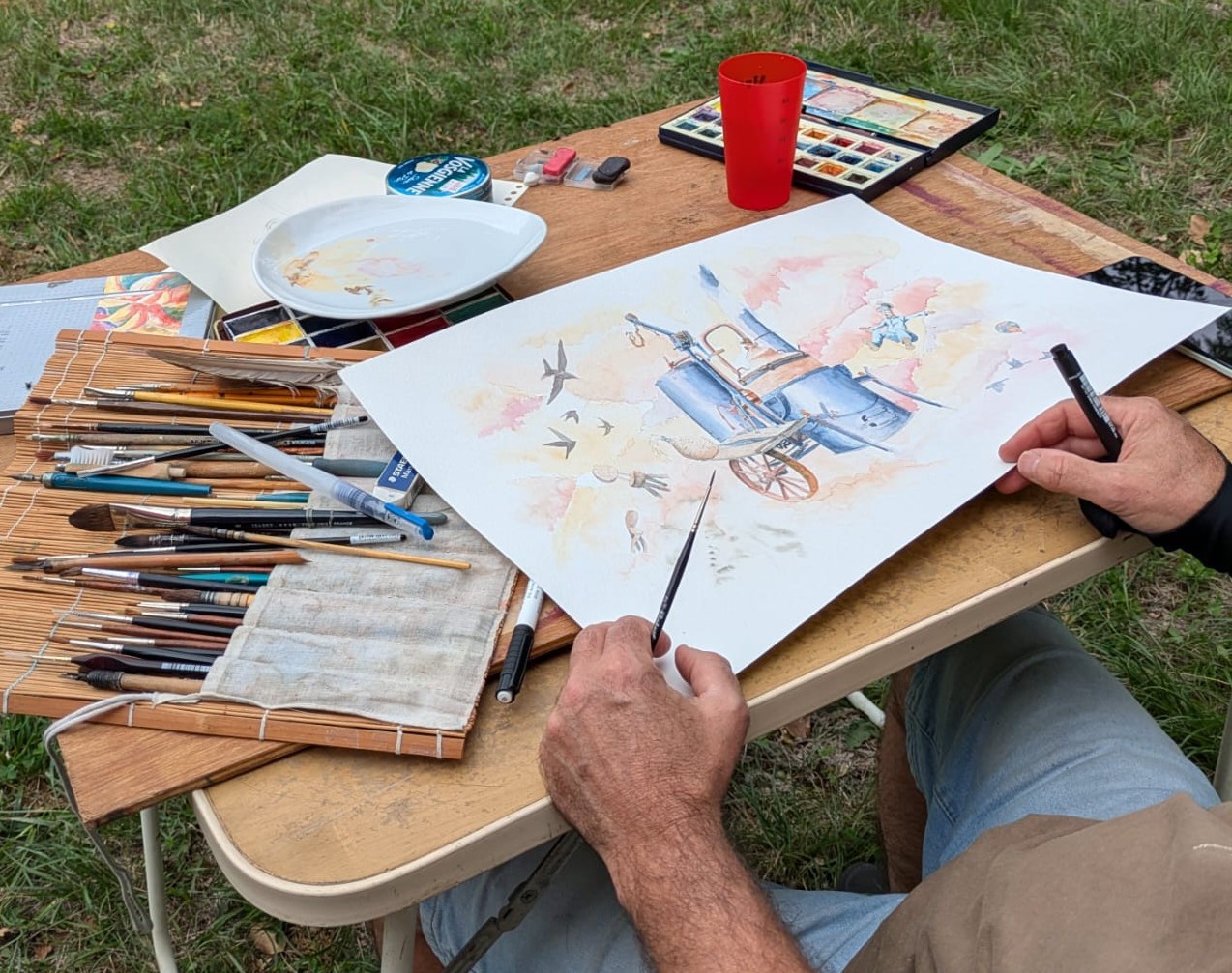 Concours de Peinture & Dessin "Illustrer Ginouillac"