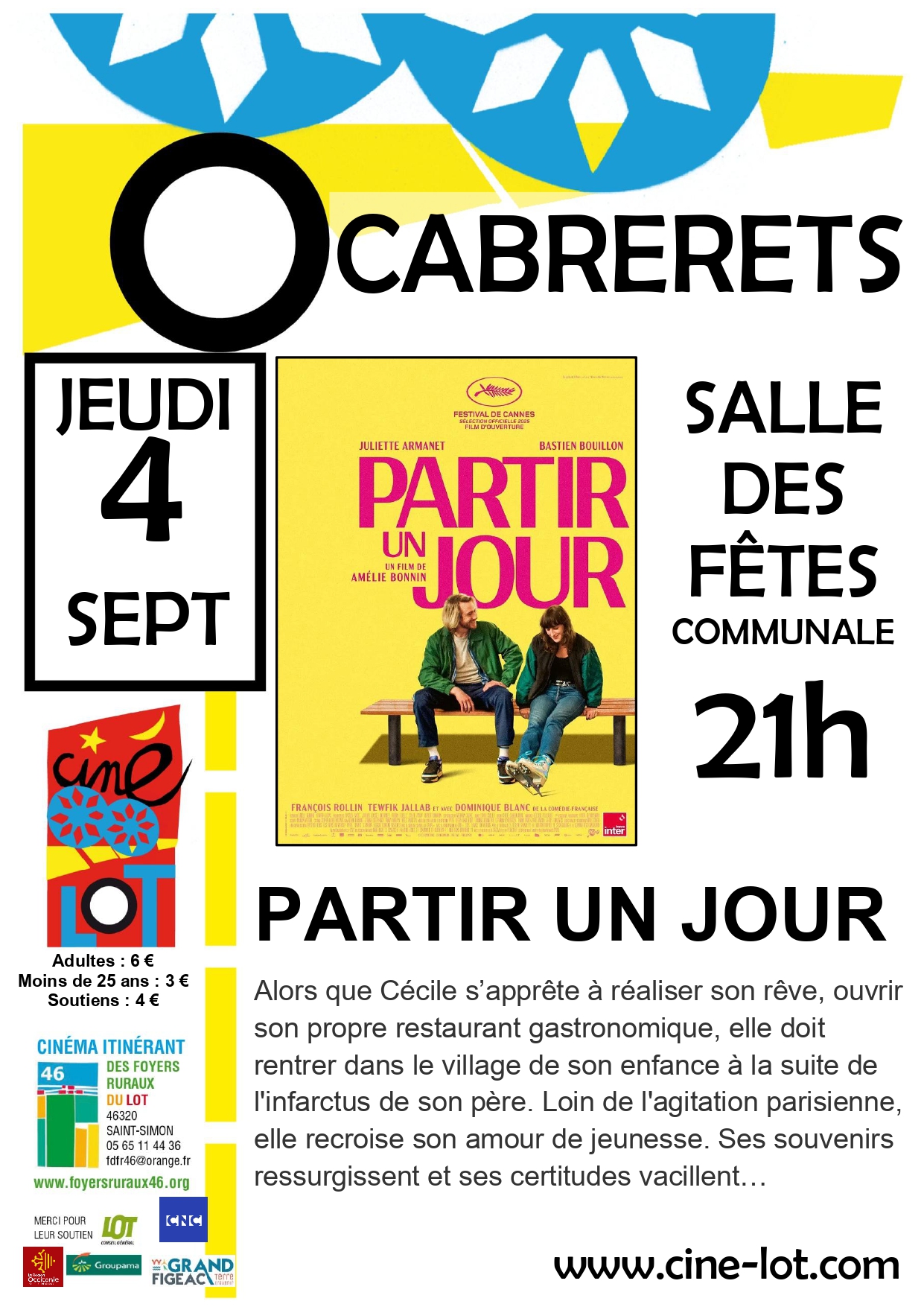 Ciné-Lot : Partir un jour