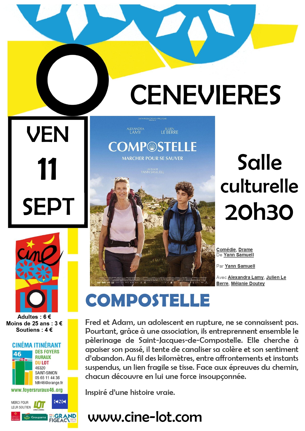 Ciné-Lot : "Compostelle"