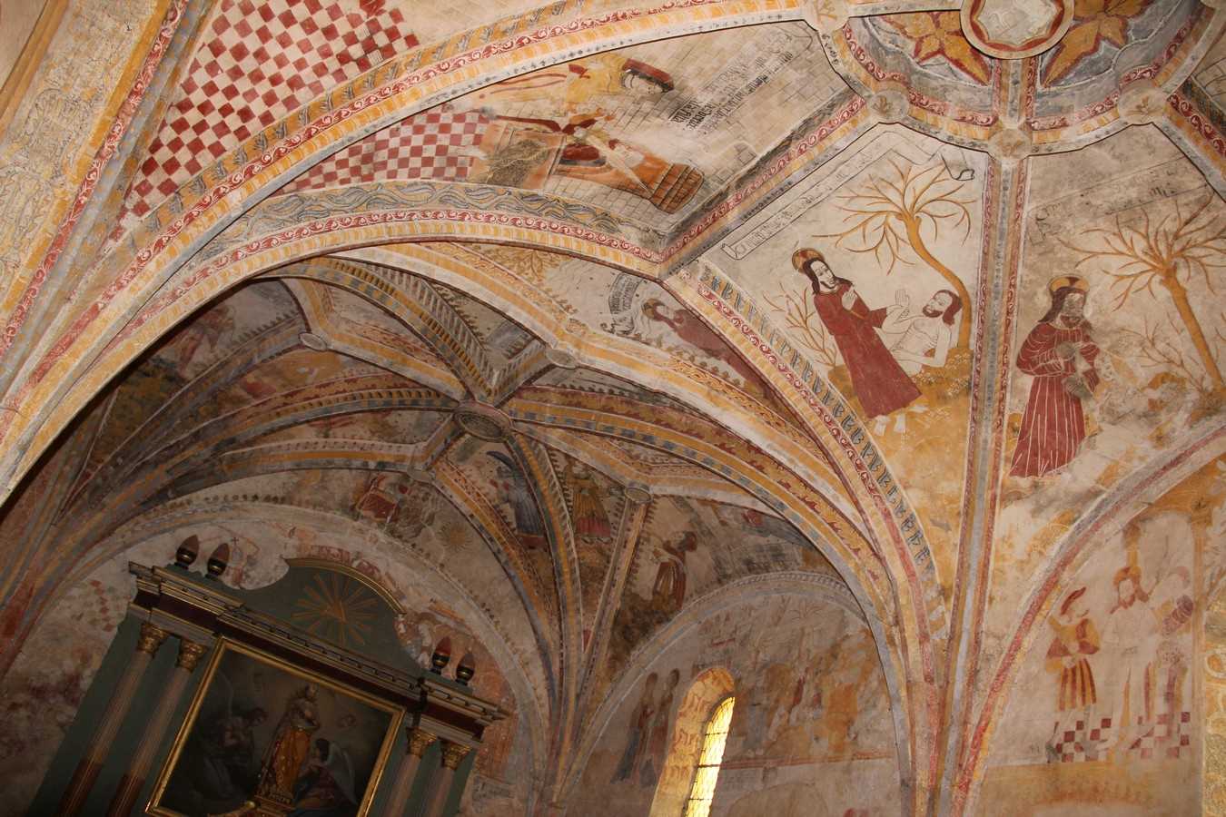 Visite de l'église Saint-Martial et ses fresques