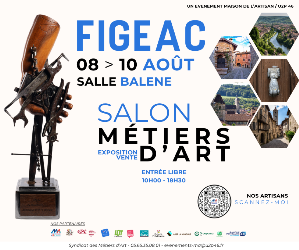 Salon des Métiers d’art du Lot  à Figeac