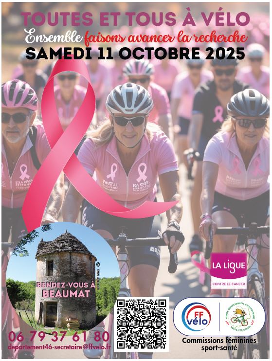Octobre Rose à vélo