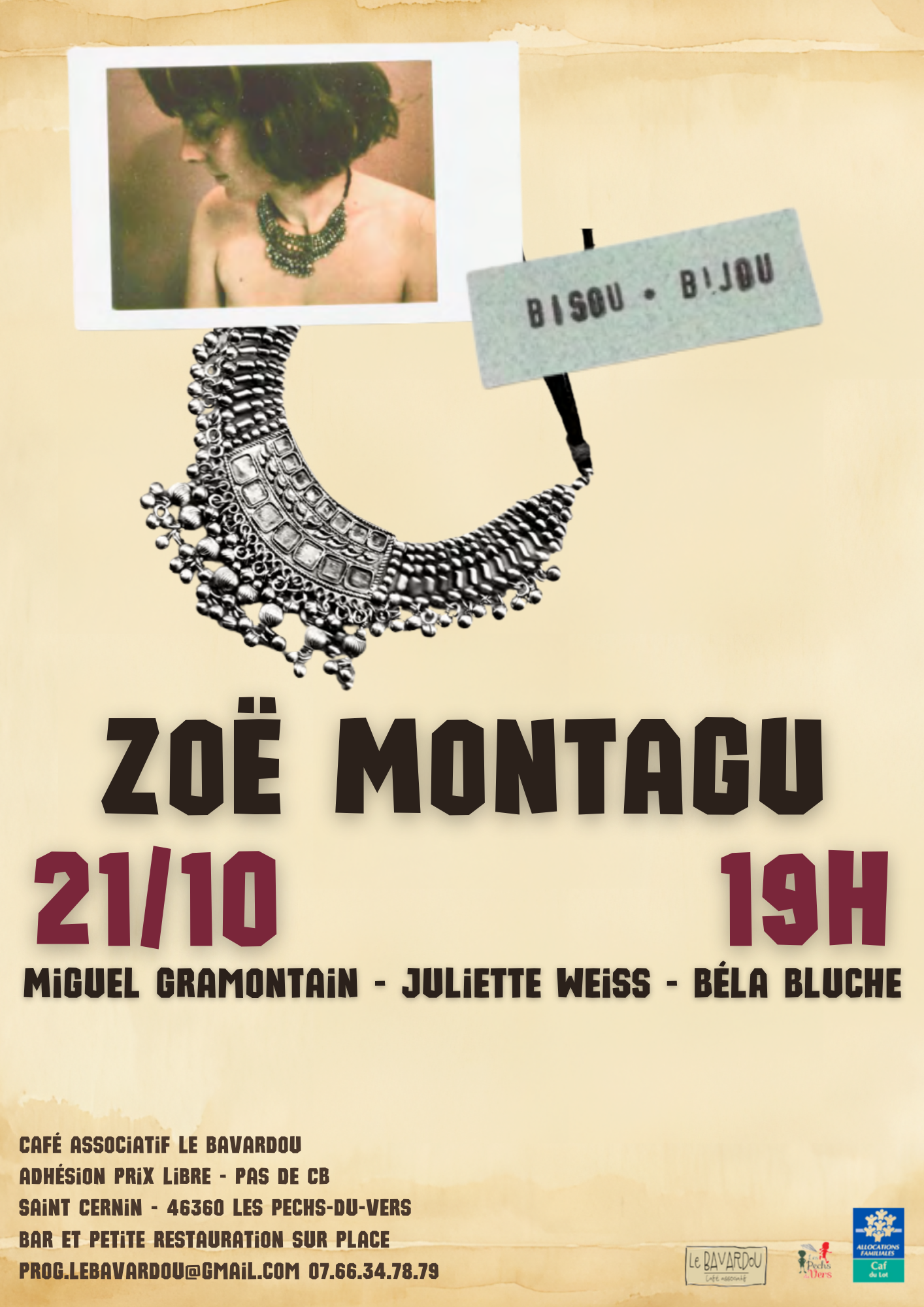 Concert au Bavardou - Zoë Montagu