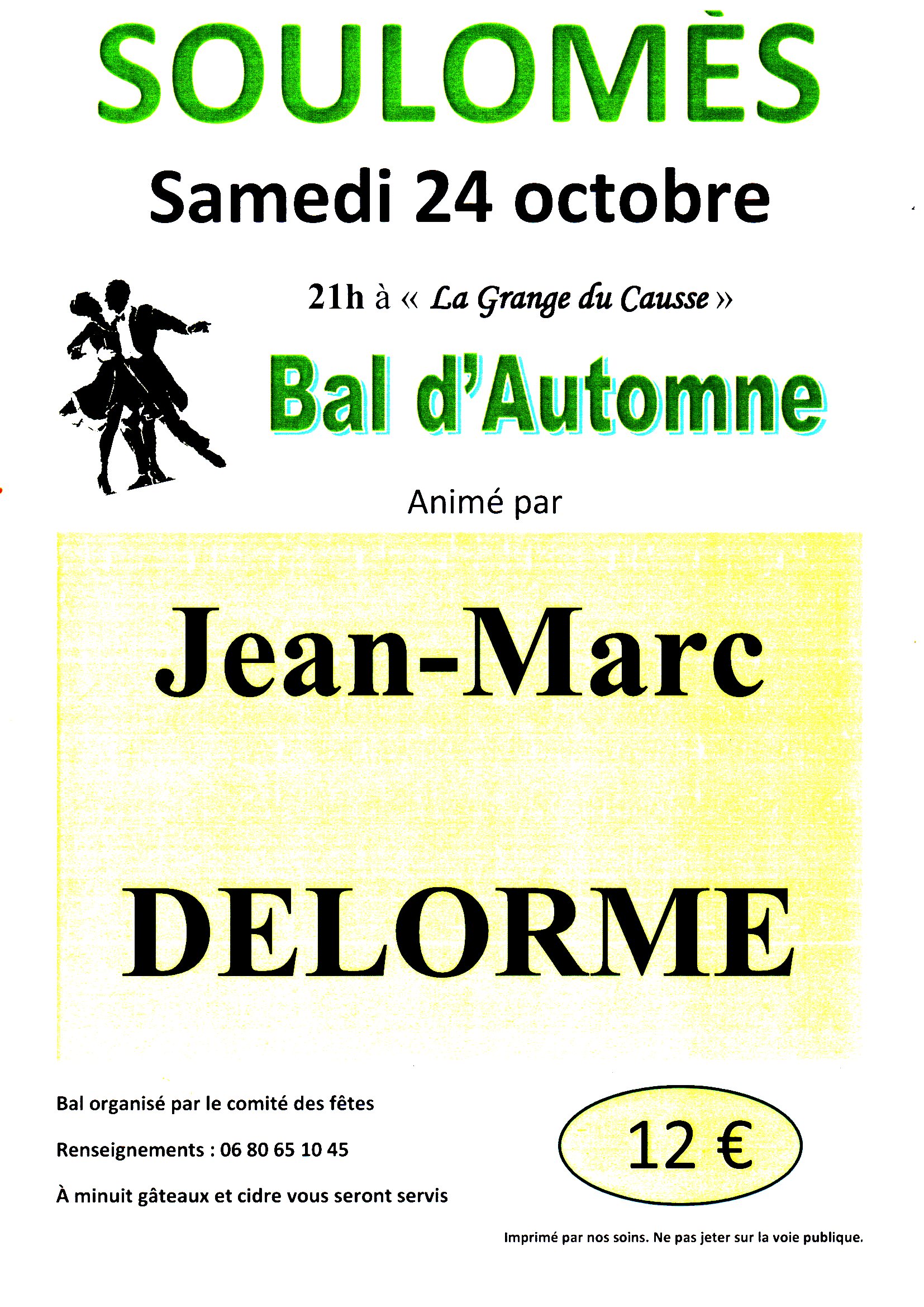 Bal d'automne à Soulomès