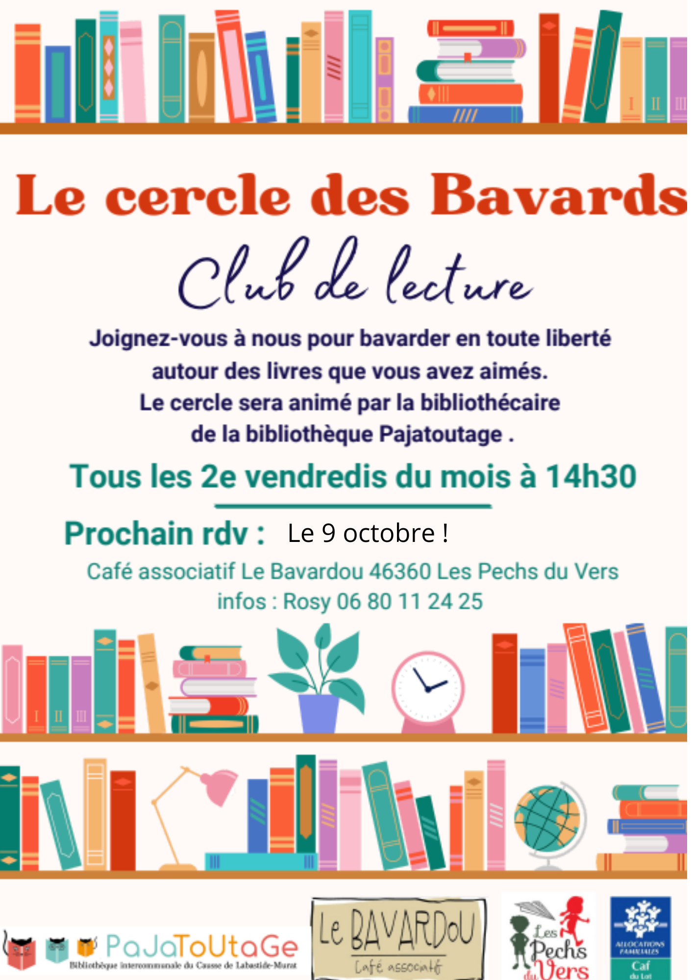 Le Cercle des Bavards - club de lecture du Bavardou