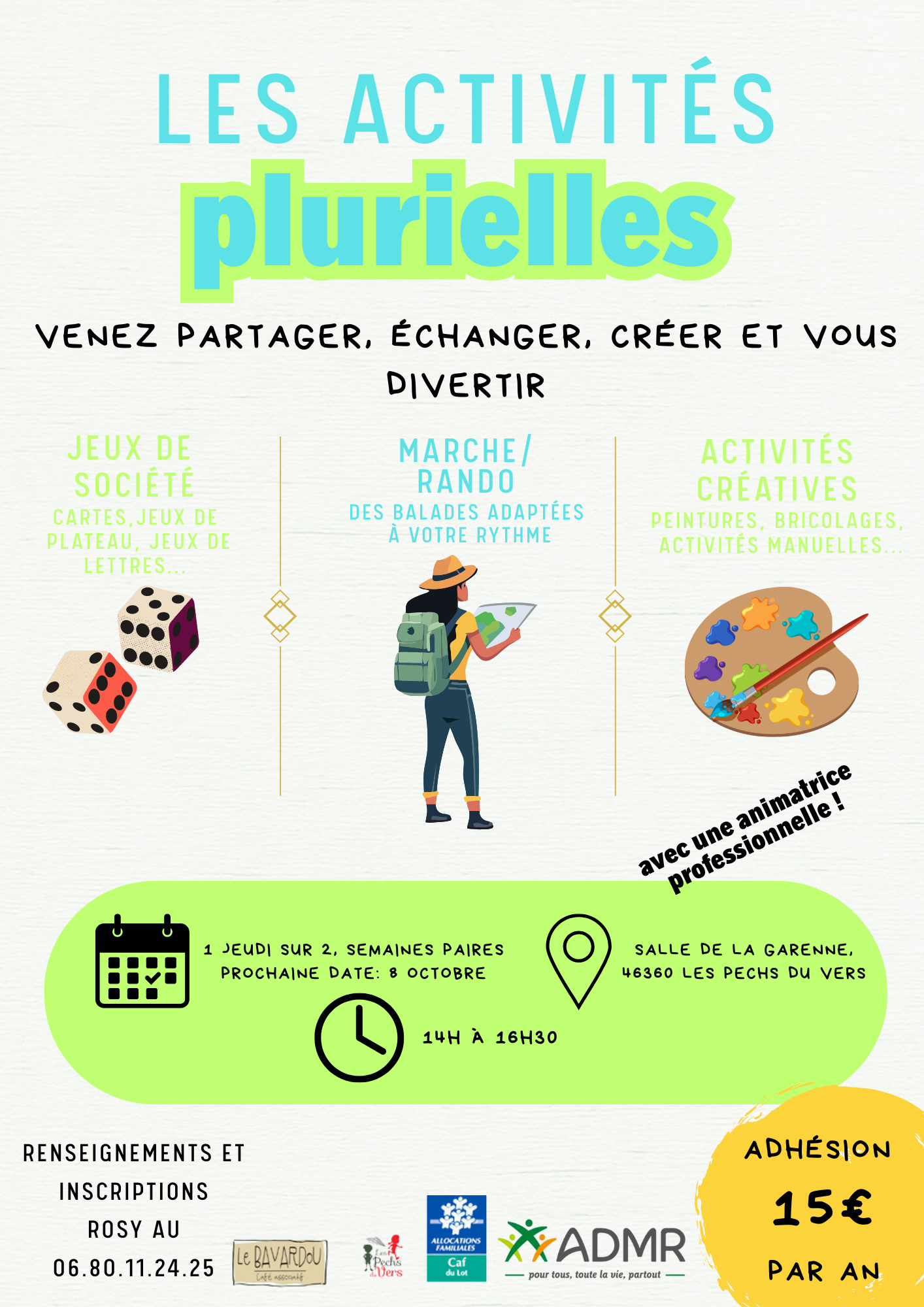 Les Activités Plurielles au Bavardou
