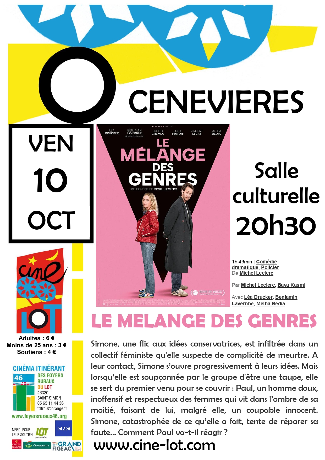Ciné-Lot : Le mélange des genres