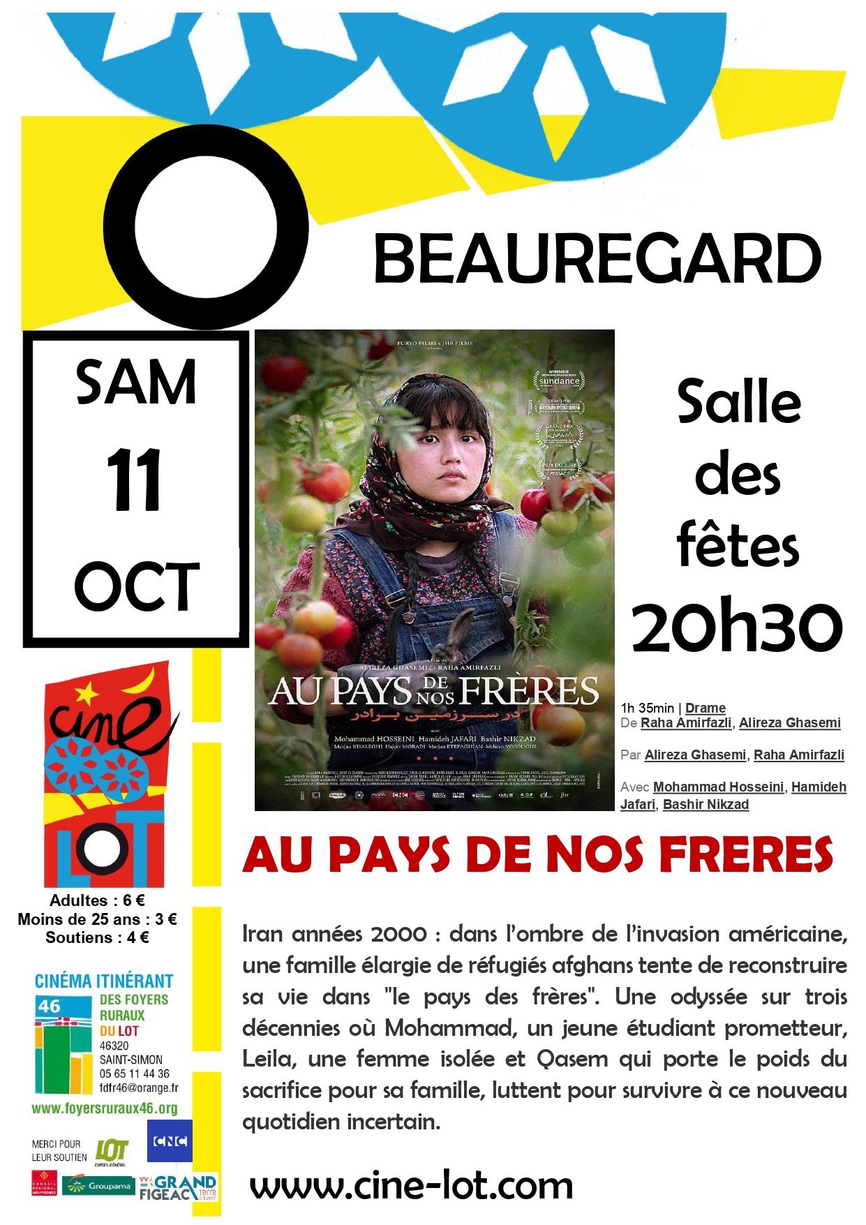 Ciné-Lot : "Au pays de nos frères" & Petit Cabaret Cinema