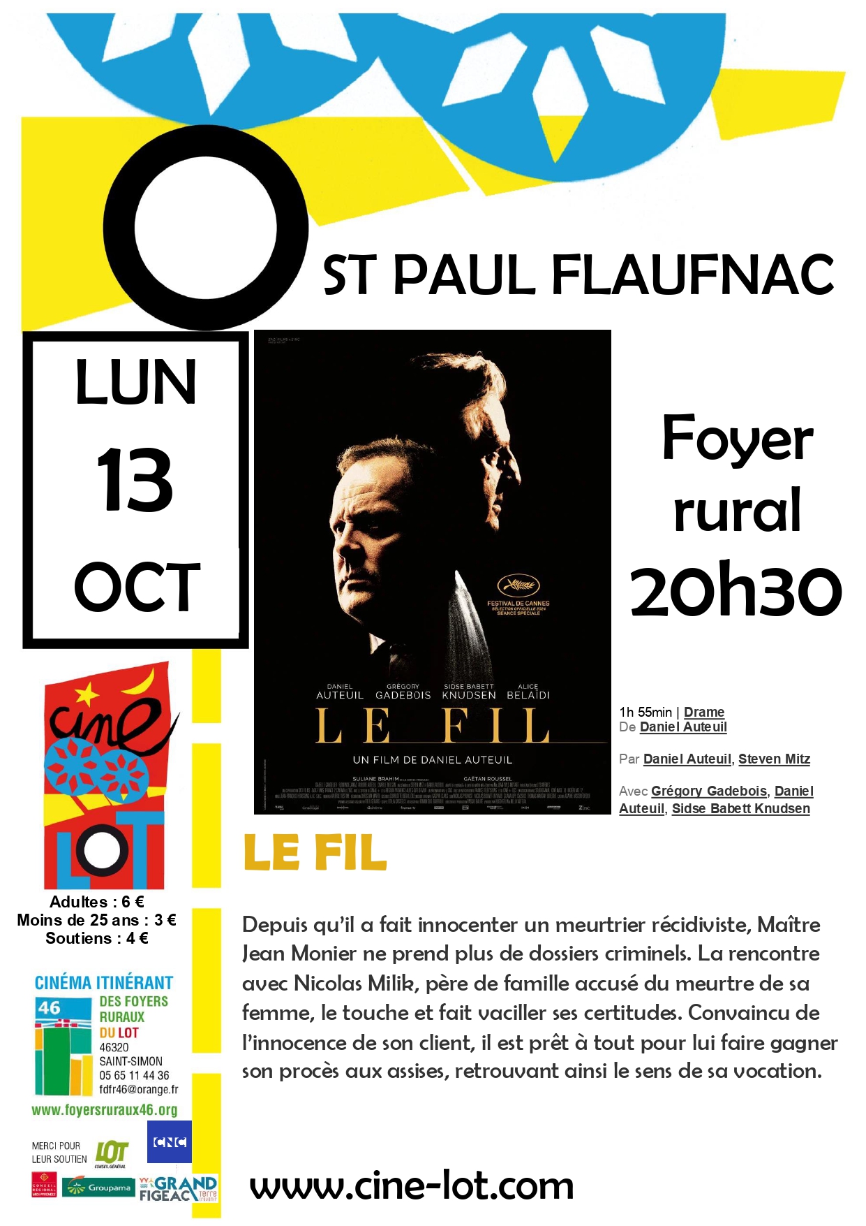 Ciné-Lot : "Le fil"