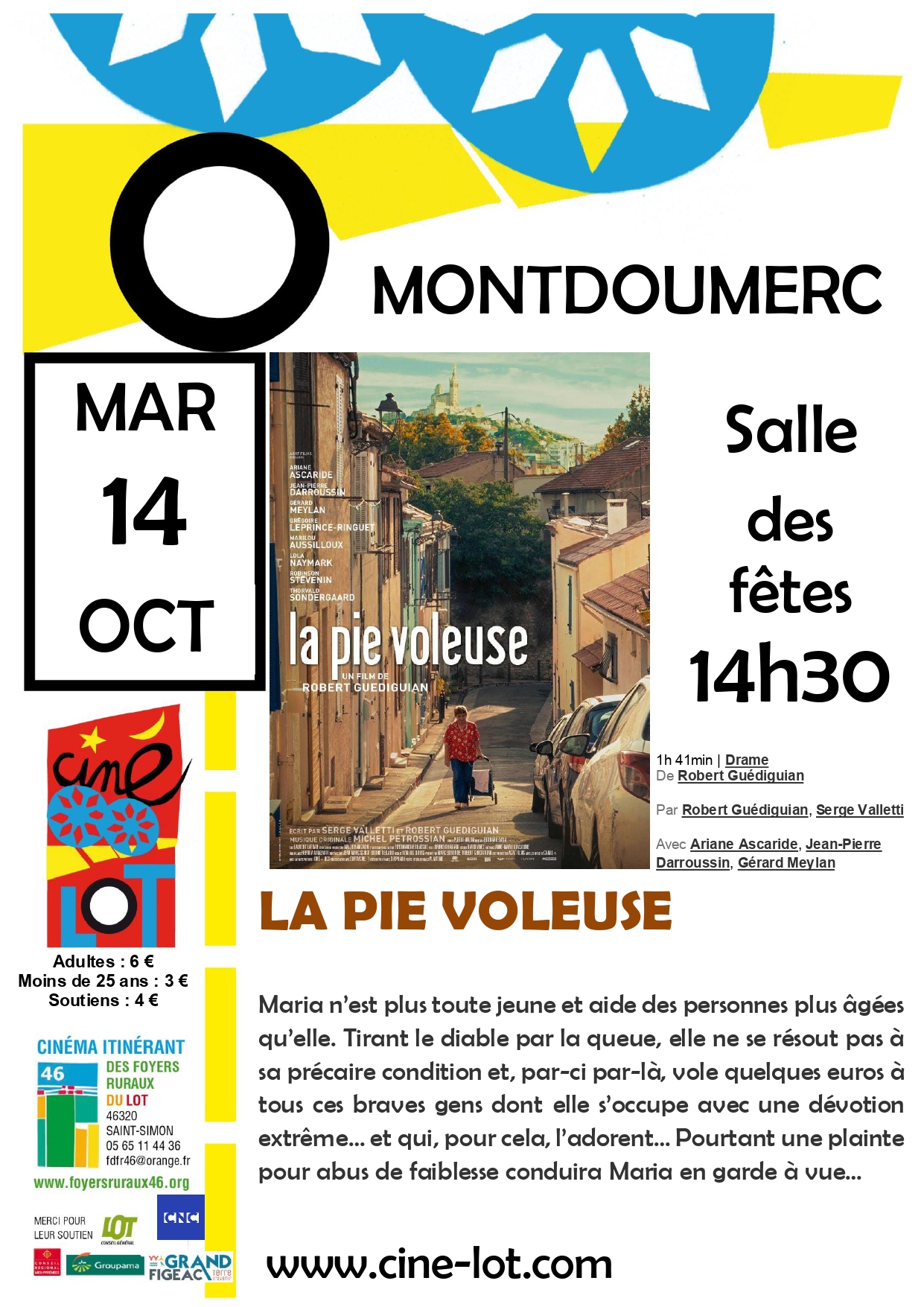 Ciné-Lot : "La pie voleuse"