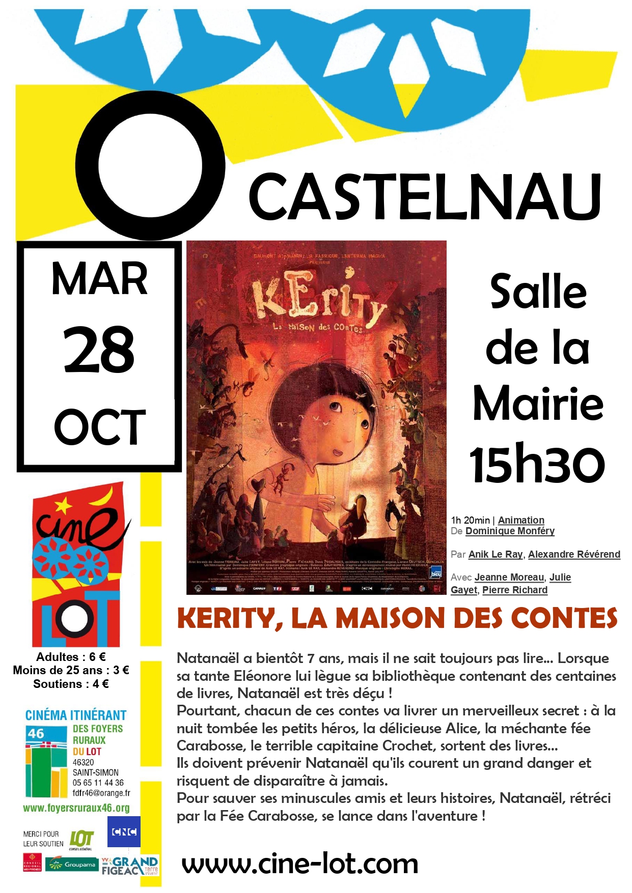 Ciné-Lot : Kerity, la maison des contes