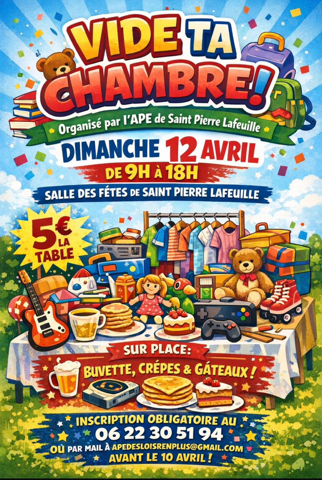 Vide ta chambre
