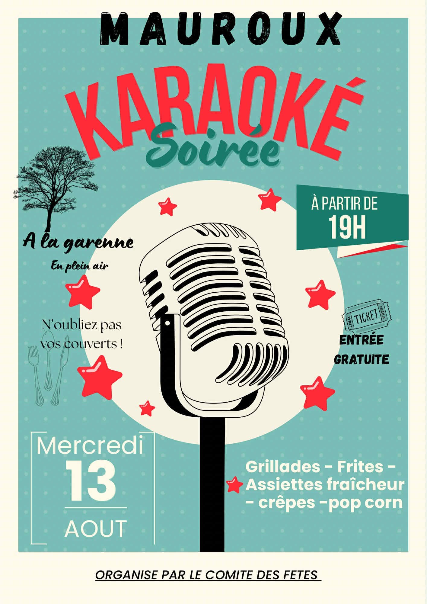 Soirée karaoké à Mauroux