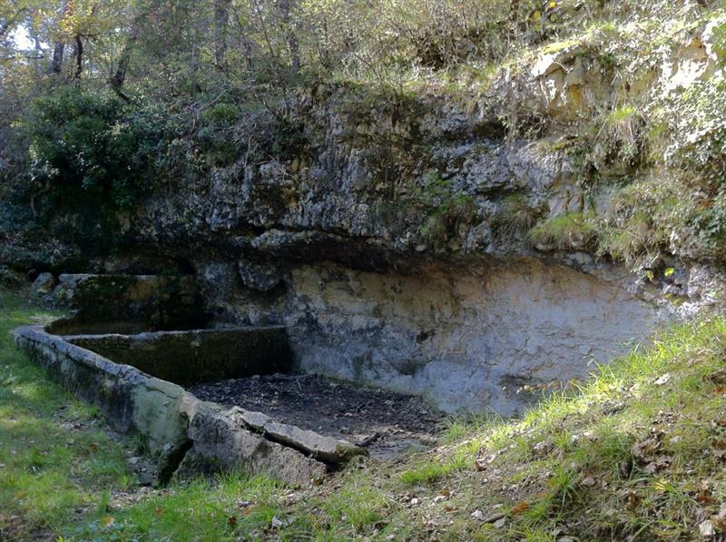 La fontaine de la Rouquette