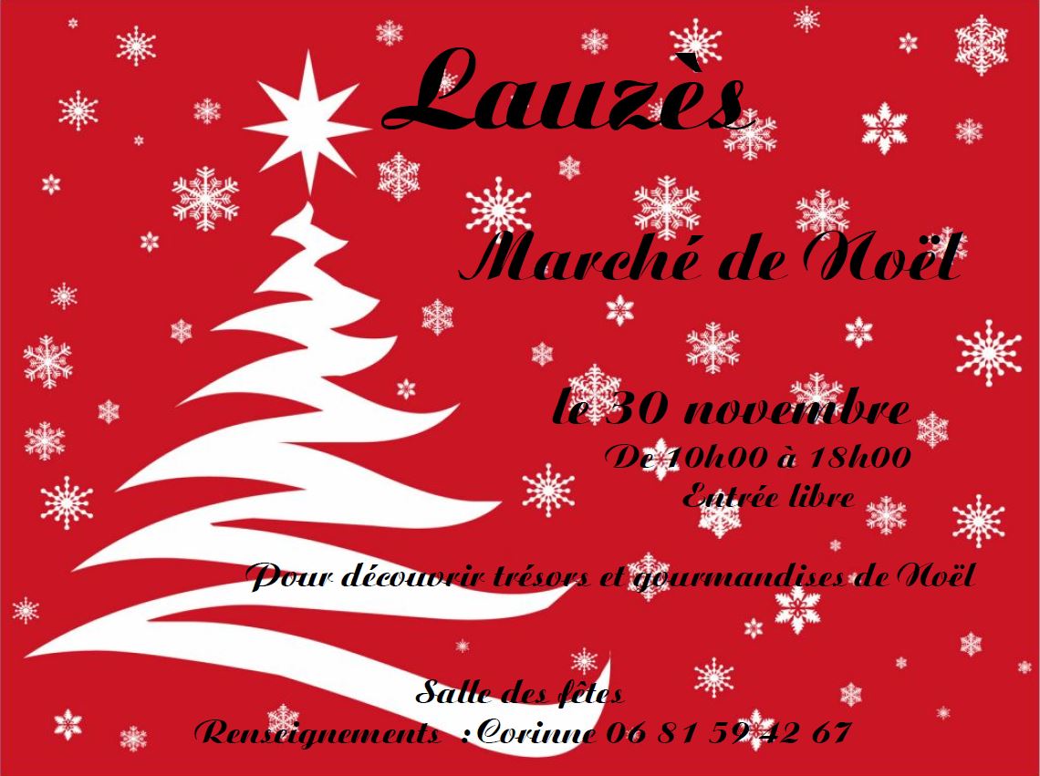 Marché de Noël de Lauzès, Lauzès