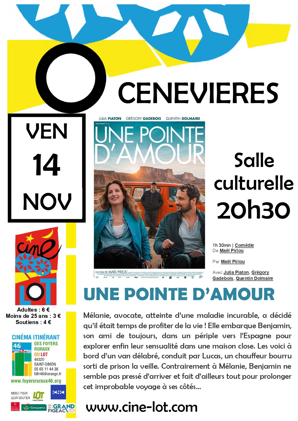 Ciné-Lot : "Une Pointe d'Amour"