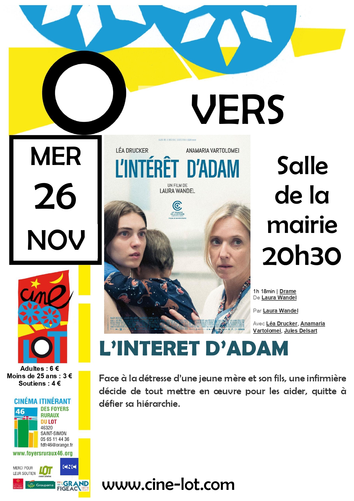Ciné-Lot : "L'Intérêt d'Adam"