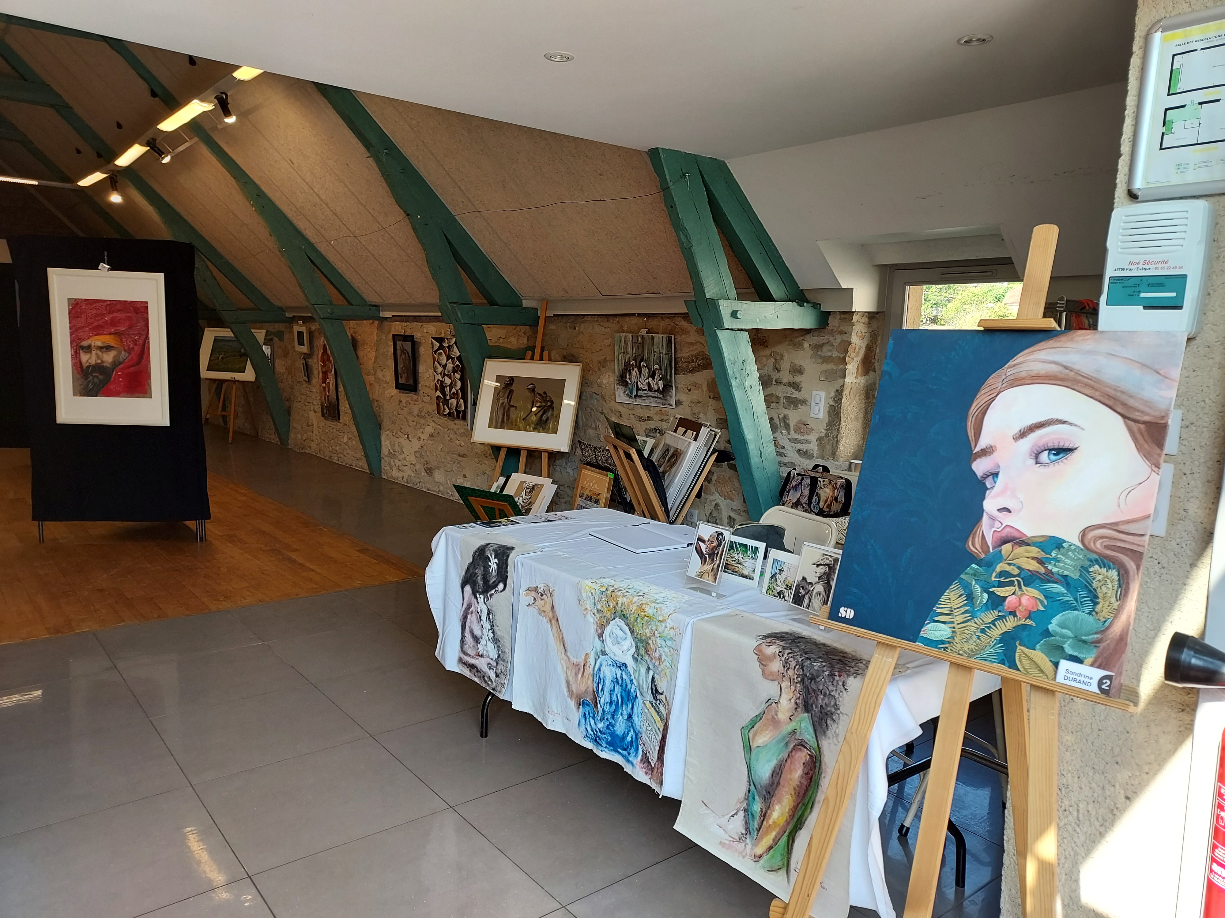 L'atelier Camaïeu expose !, Loubressac - photo 2