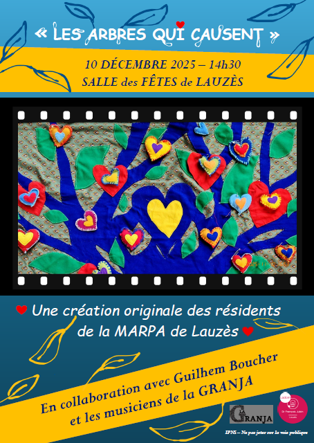 "Les arbres qui causent" à la MARPA de Lauzès