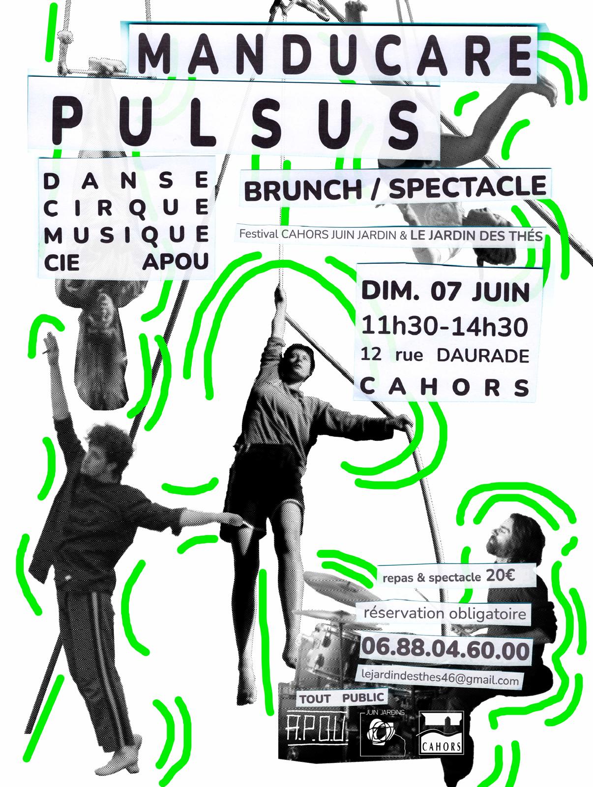 Festival Cahors Juin Jardins : Du coeur, de l'amour et du cosmos : repas spectacle — visuel événement