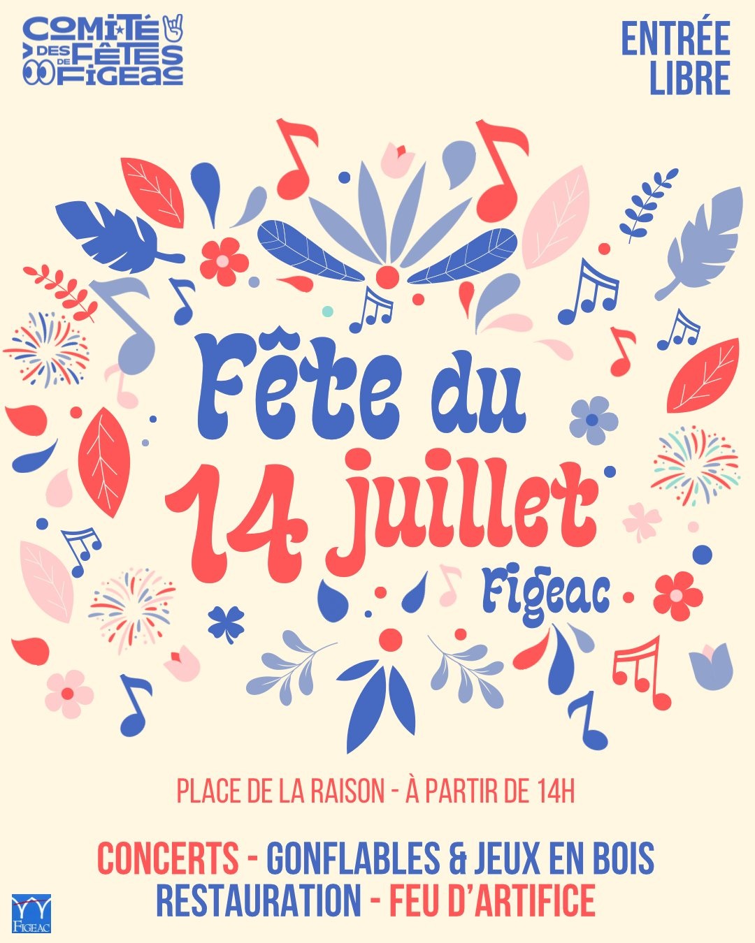 Fête Nationale à Figeac