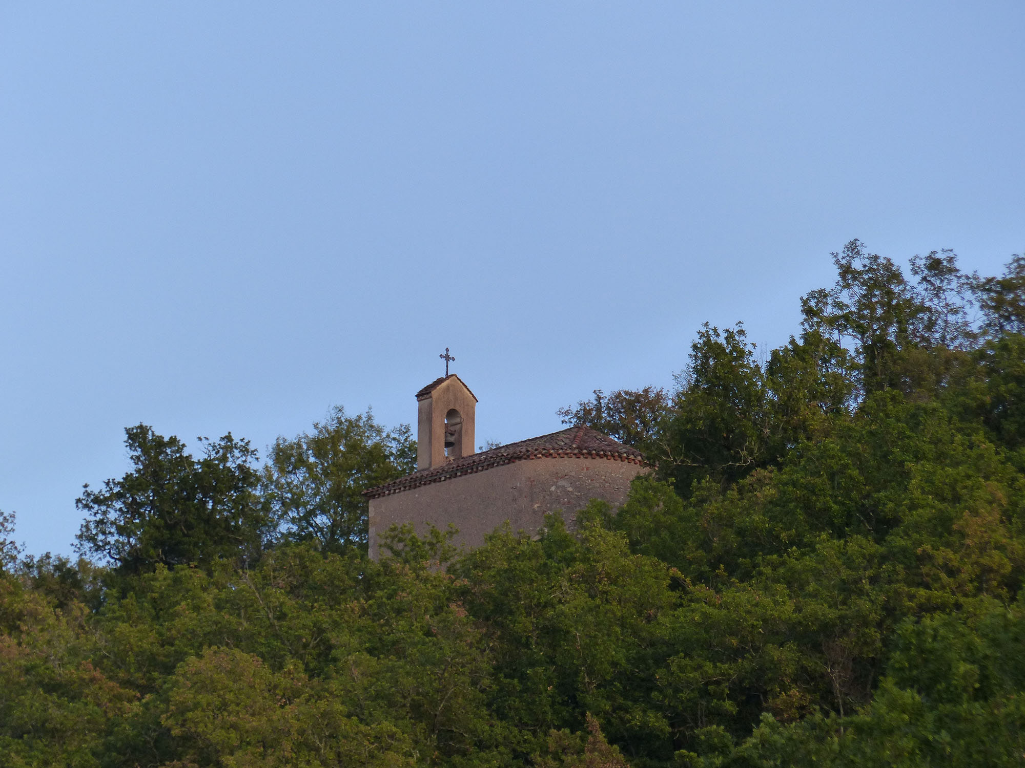 Chapelle Sainte Croix et point de vue