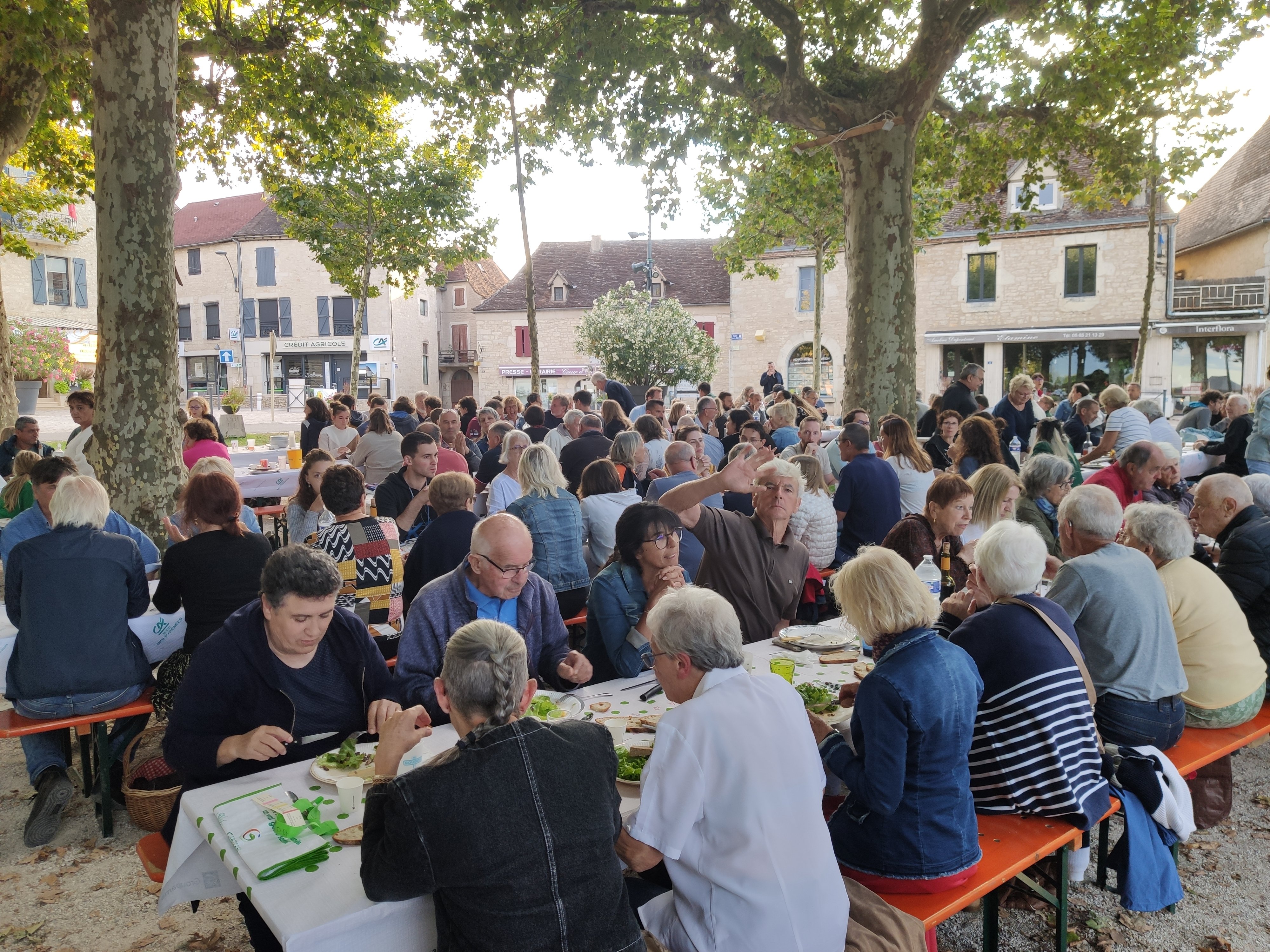 Repas des producteurs à Labastide-Murat